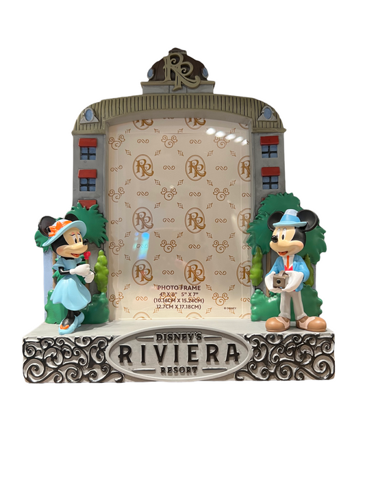 Disney Riviera Resort Mickey & Minnie Photo Picture Frame