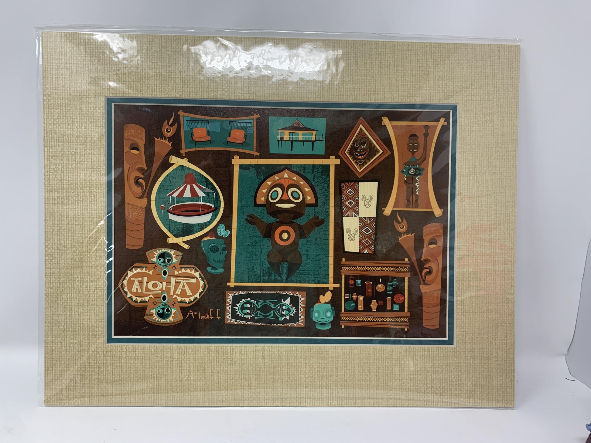 Disney Parks Polynesian Escape Deluxe Print by Mcbiff - World of Treasures