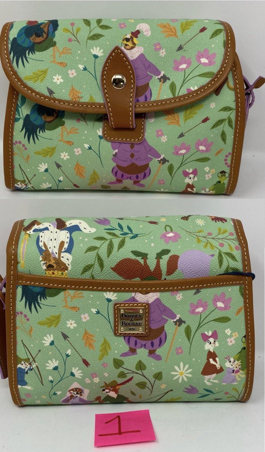 Disney Dooney & Bourke Robin Hood Crossbody Purse By Fabiola Garza - World of Treasures