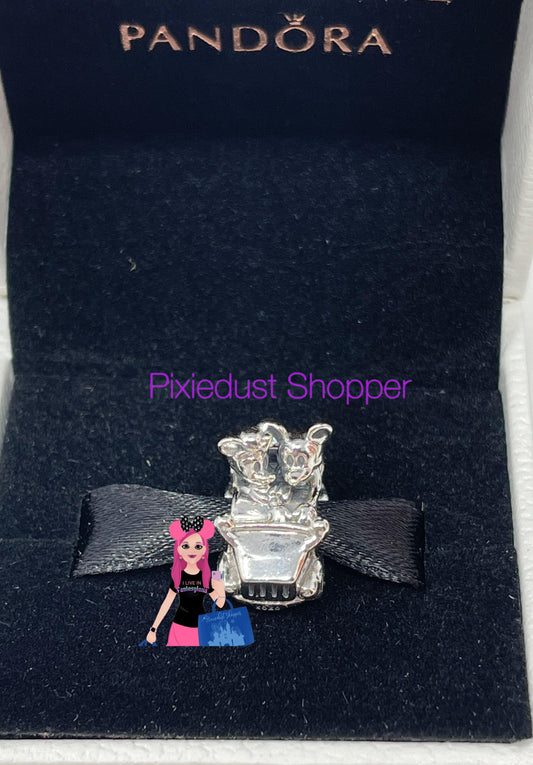 Disney Mickey and Minnie Car Pandora Charm - World of Treasures