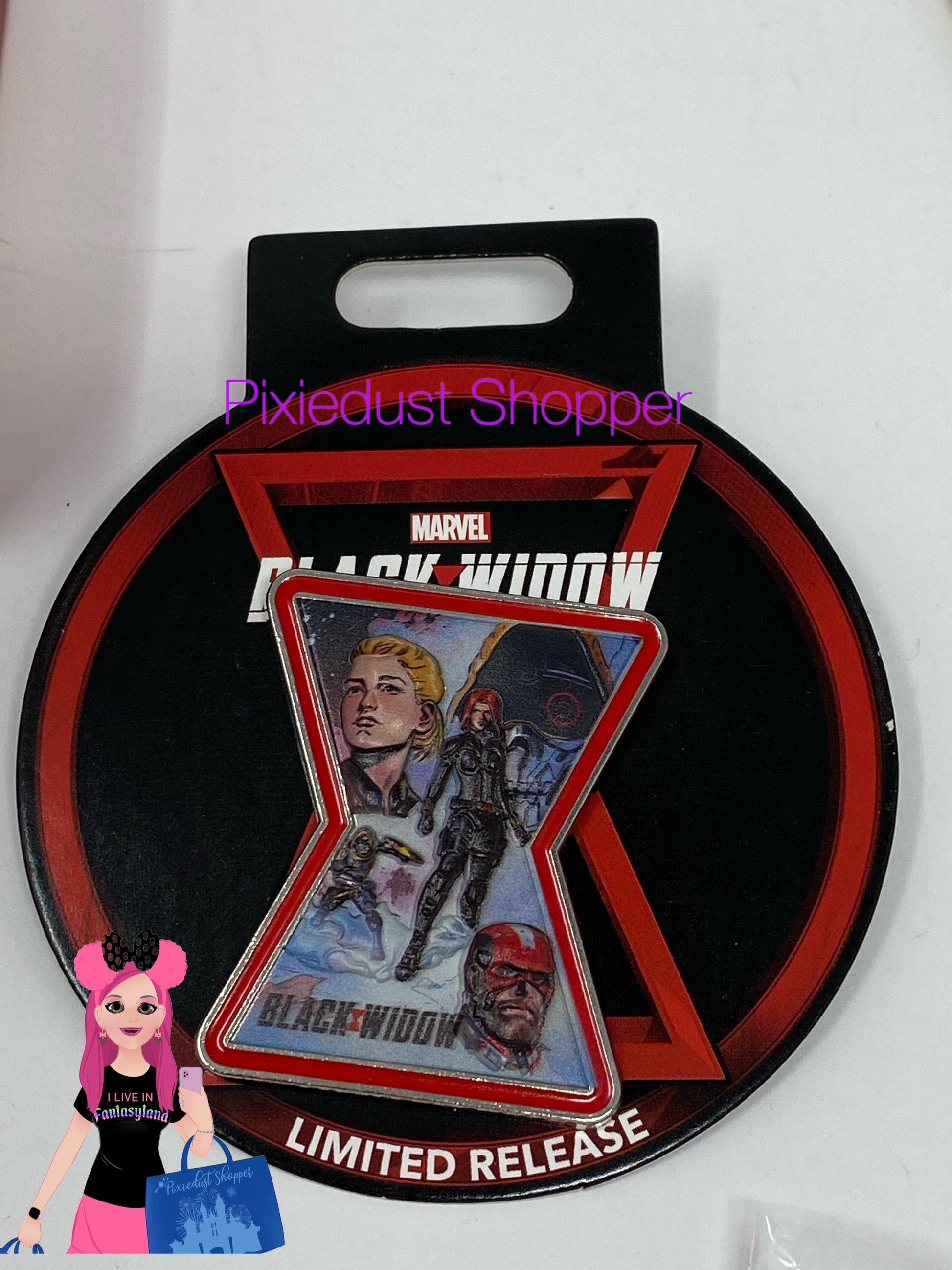 Disney Marvel The Black Widow Characters Pin Limited Release - World of Treasures