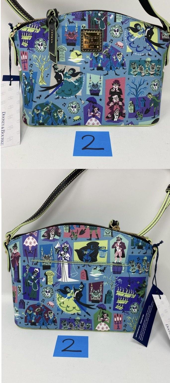 Disney Dooney and Bourke The Haunted Mansion Crossbody Bag Purse - World of Treasures