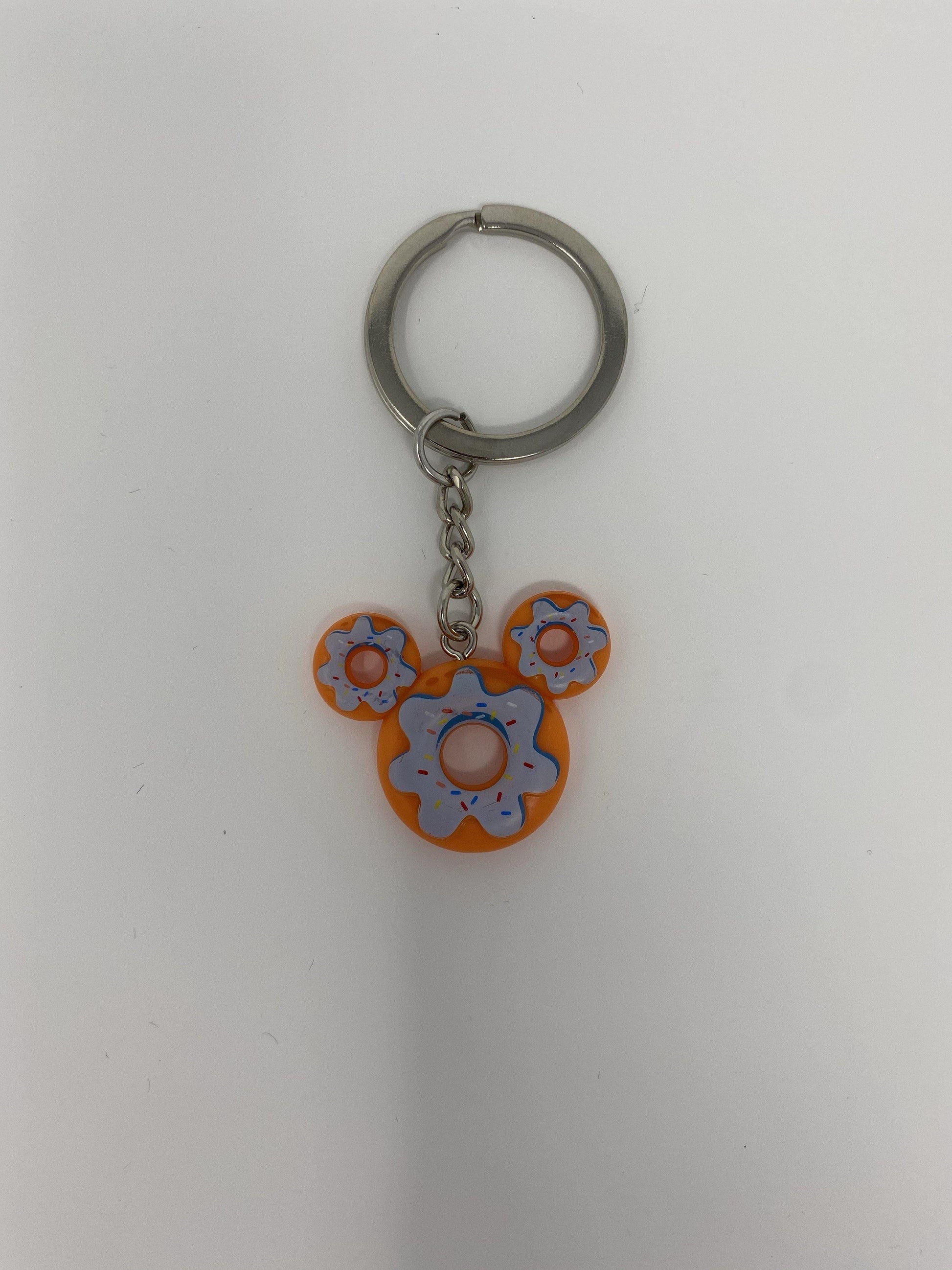 Disney Mini Donut Plastic Keychain - World of Treasures