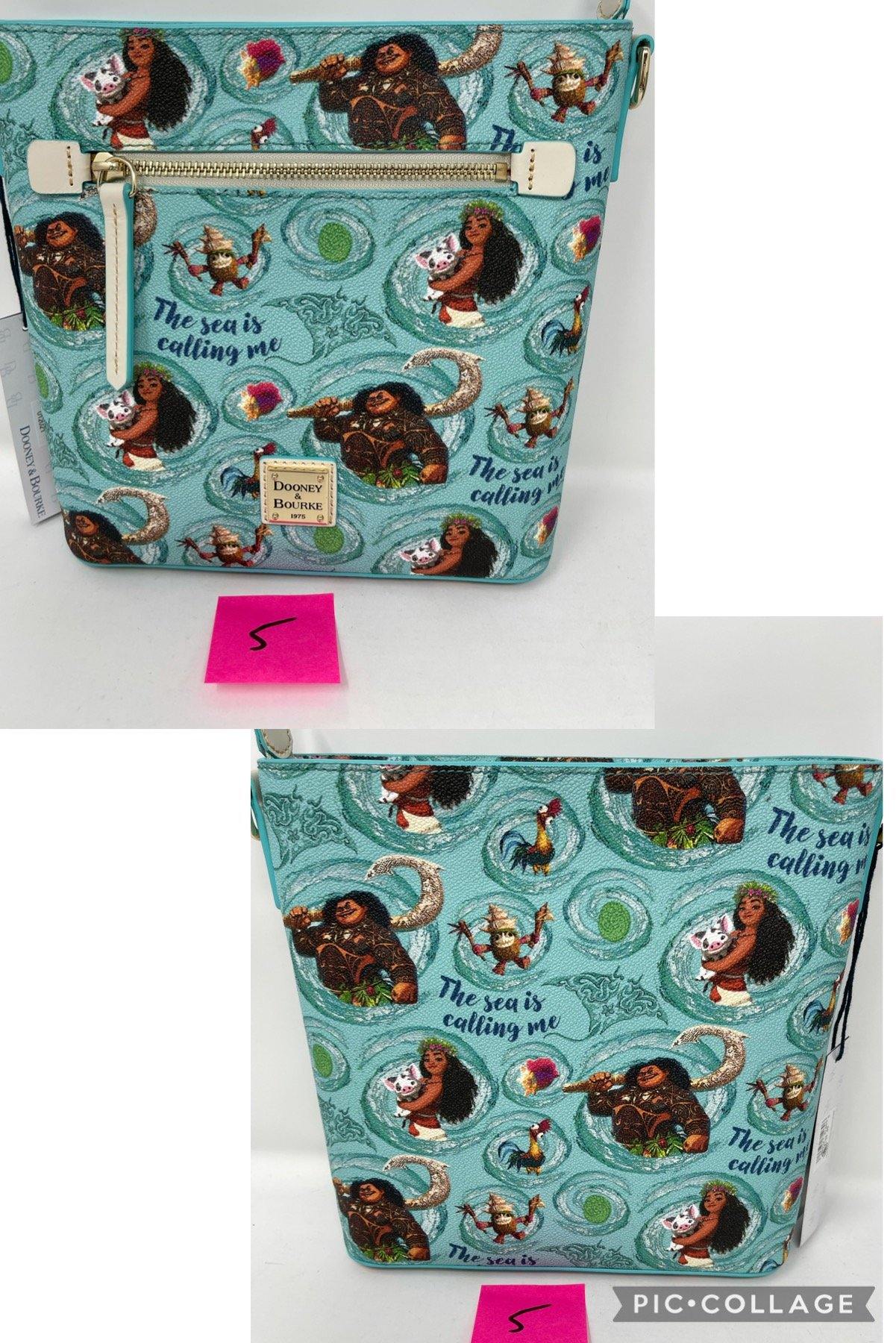 Disney Dooney & Bourke Moana Crossbody Bag Purse - World of Treasures