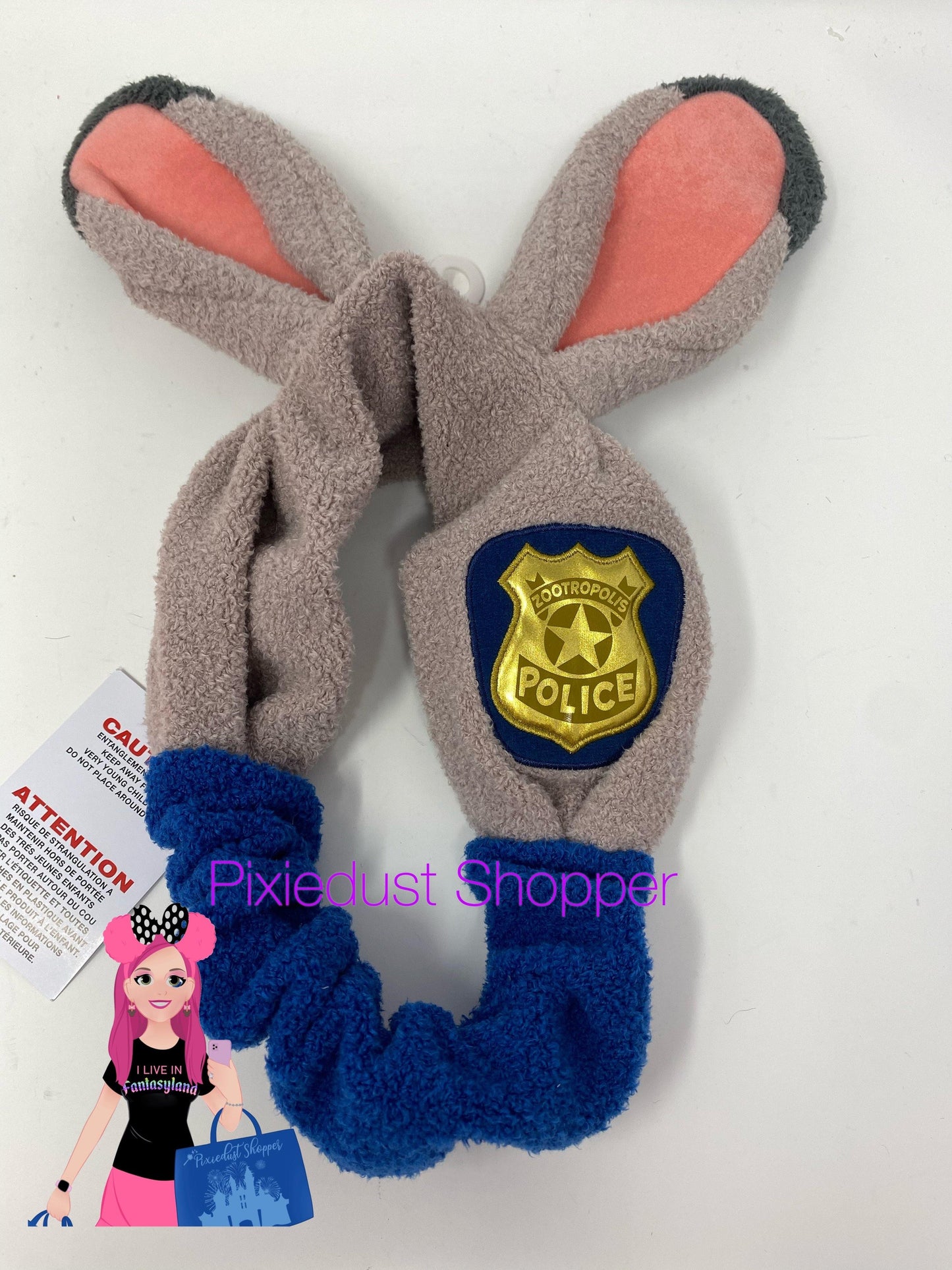 Disney Zootopia Police Office Judy Hopps Headband - World of Treasures