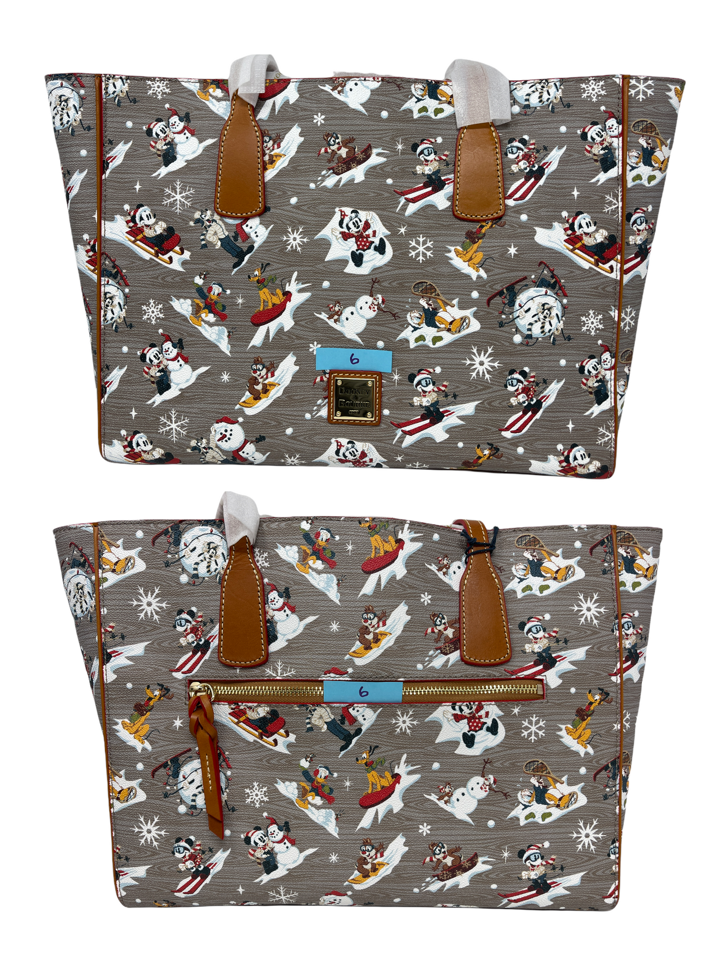 Disney Dooney & Bourke Mickey & Friends Holiday Tote