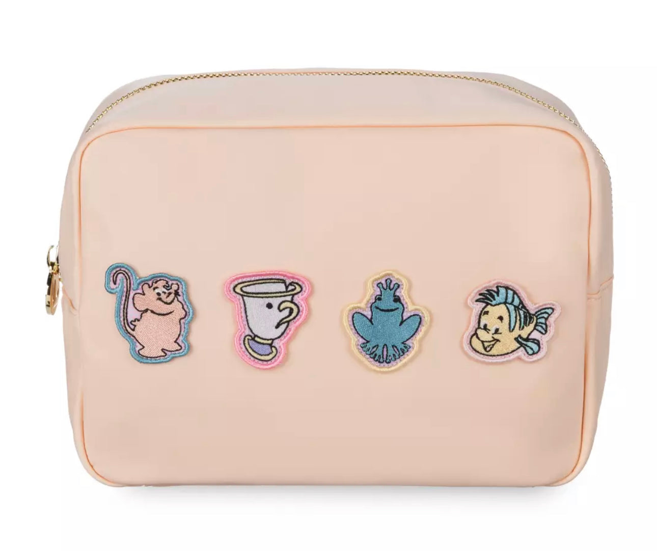 Disney x Stoney Clover Lane Big Princess Pouch-Flounder, Gus, Chip