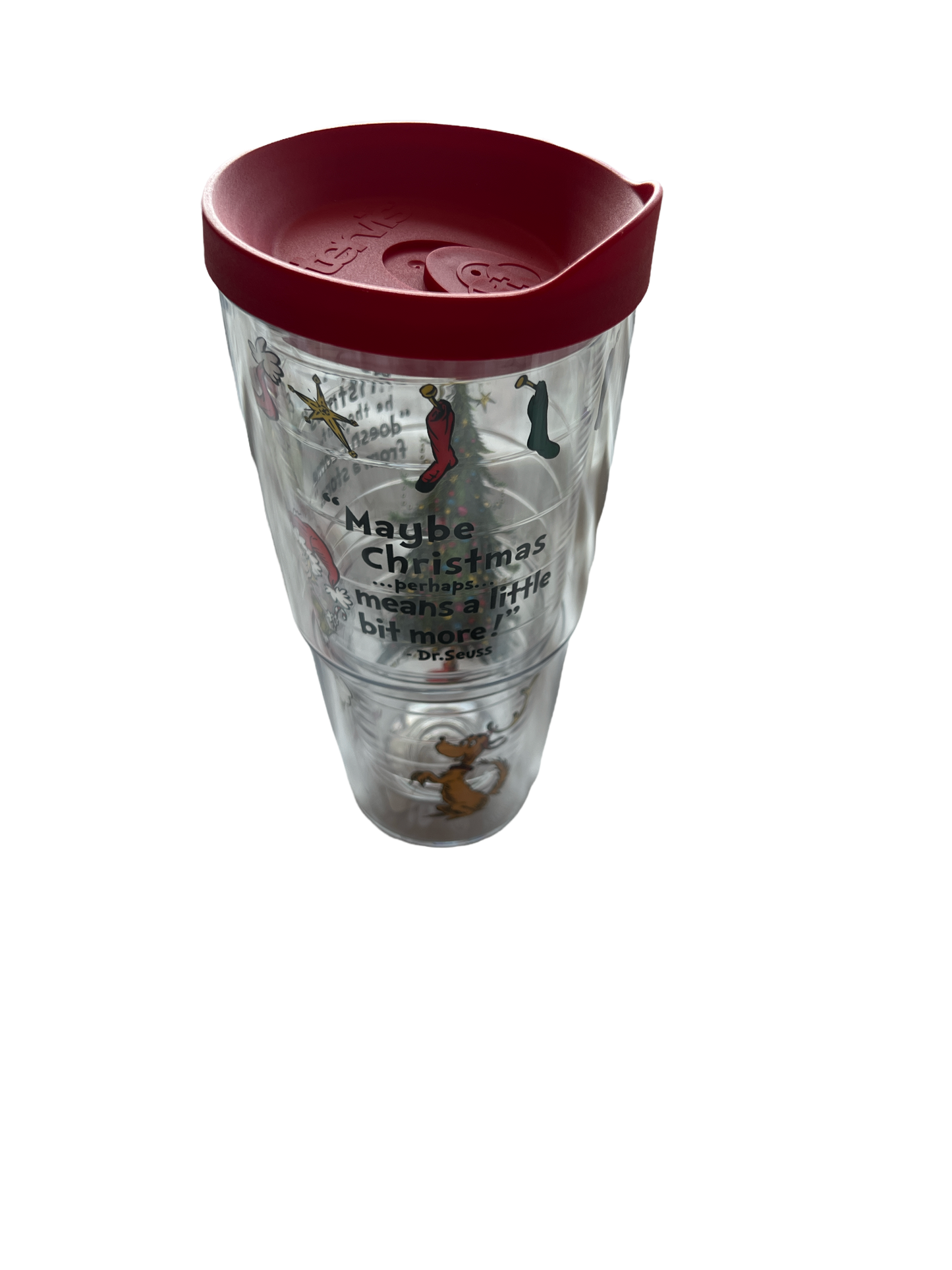 Universal Studios The Grinch Christmas Tervis Cup With Lid