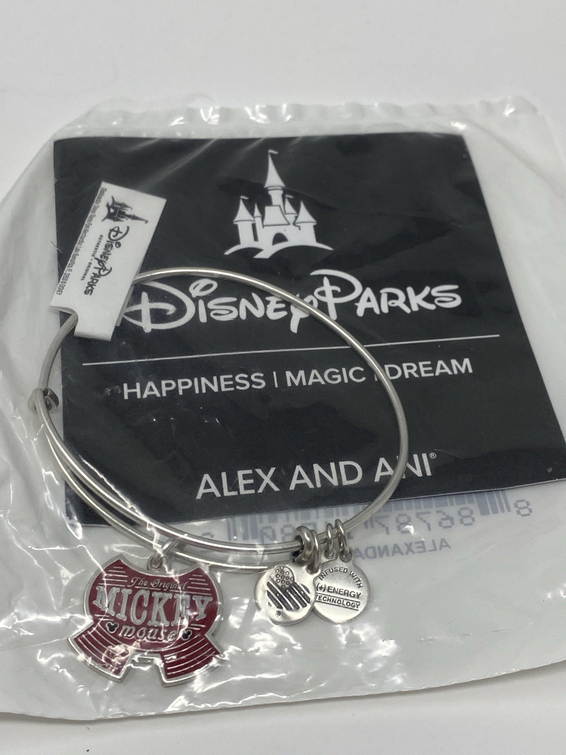 Disney The Original Mickey Mouse Pants Silver Alex and Ani Bracelet - World of Treasures