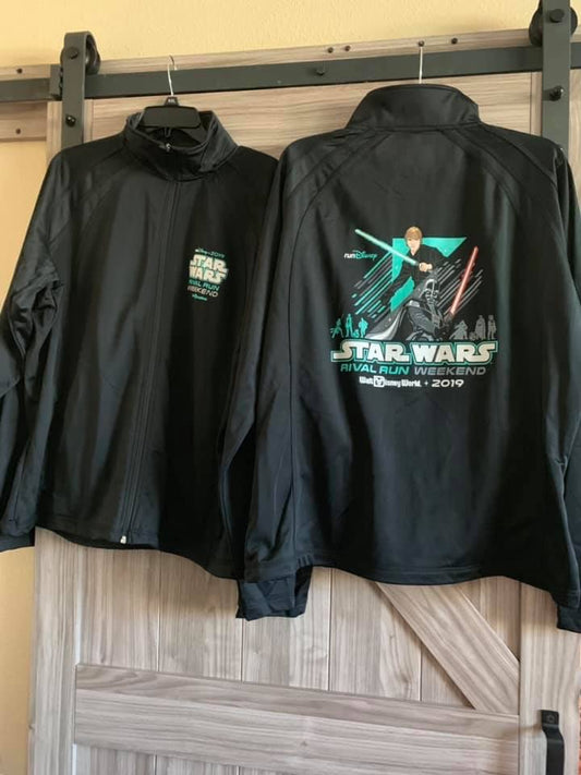 RunDisney Star Wars 2019 Rival Run Weekend Zip Up Jacket XS