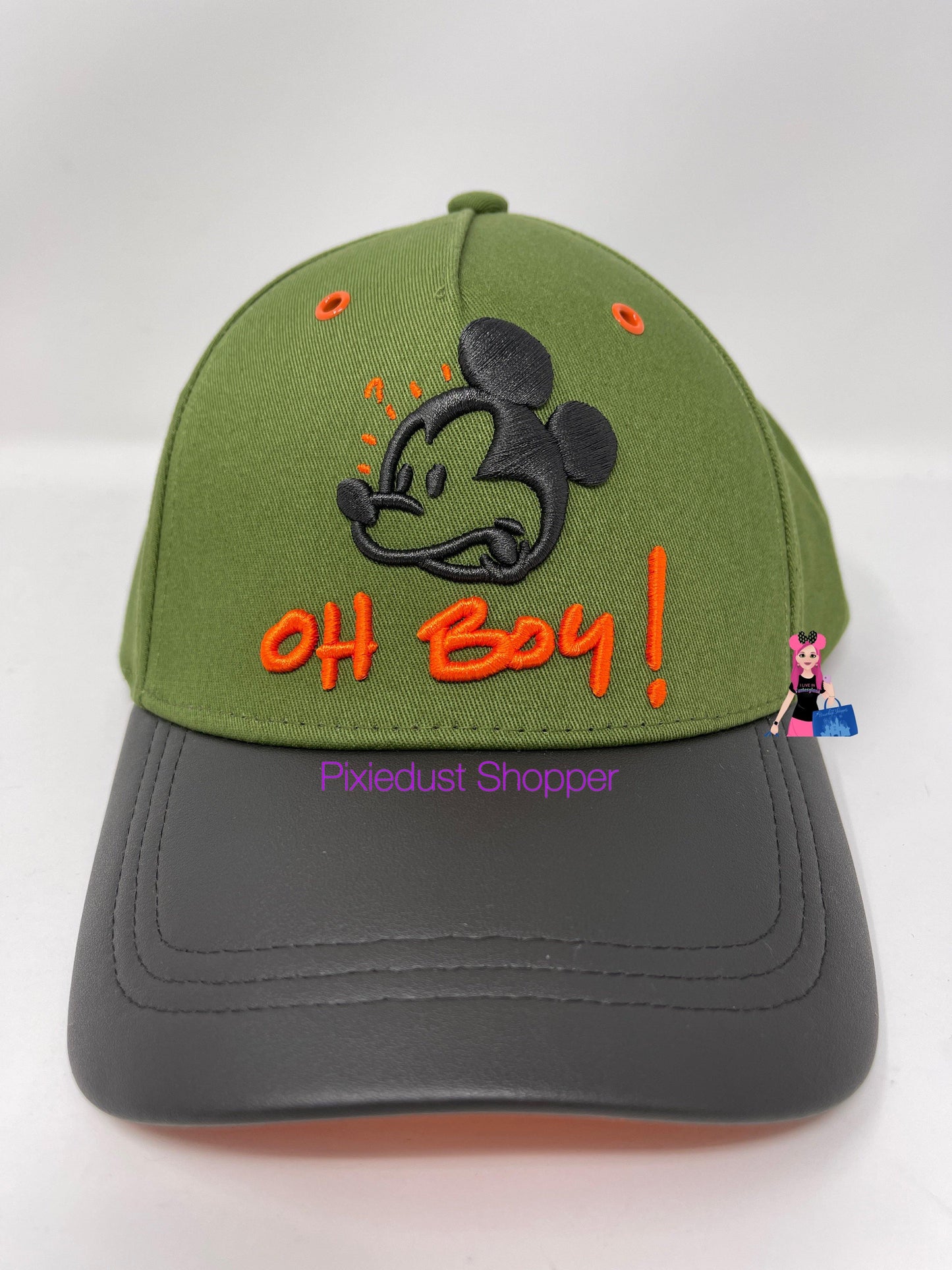 Disney Artist Series MM Script By Bret Iwan Mickey Baseball Hat - World of Treasures