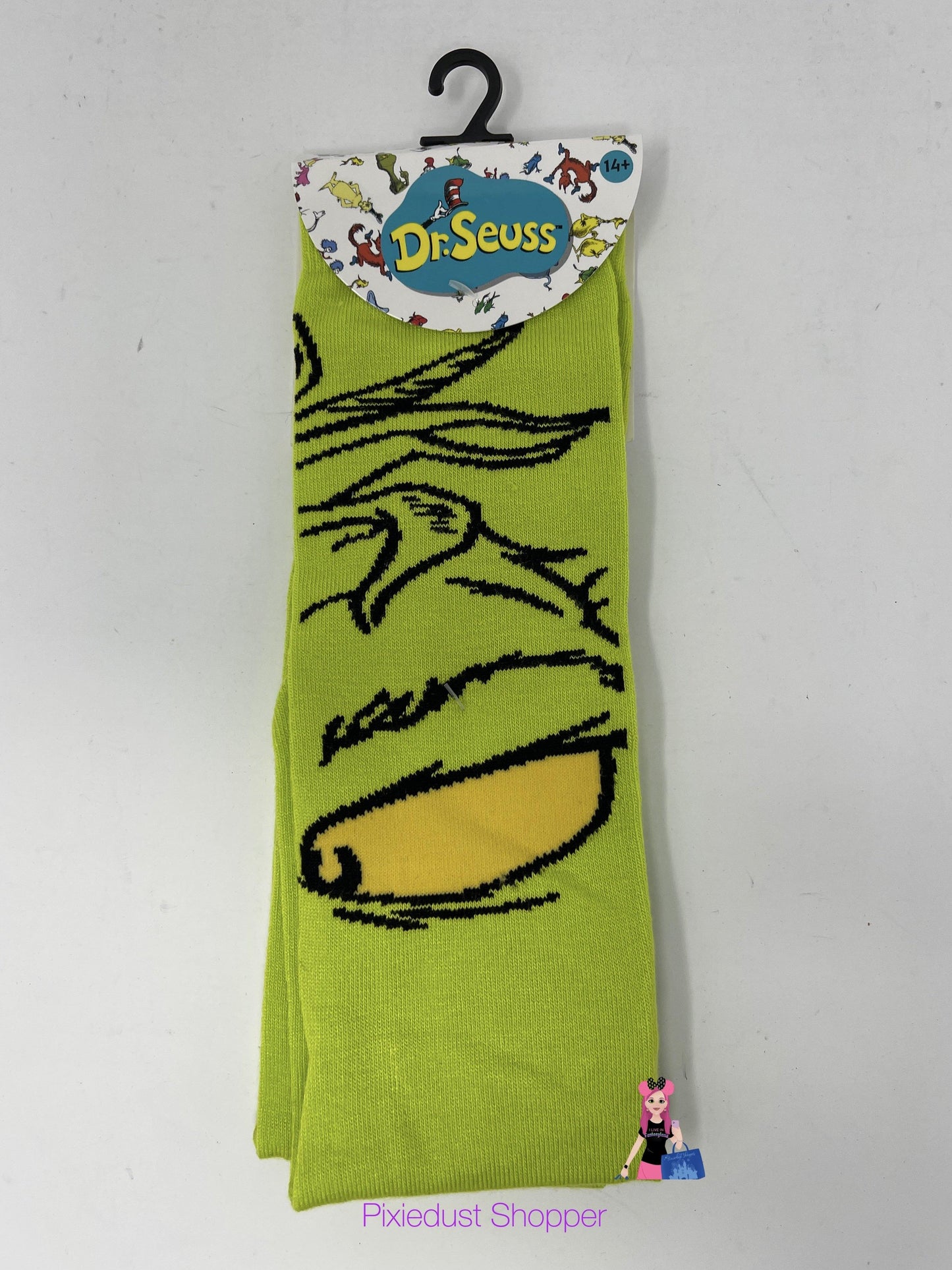 Universal Studios Grinch Costume Crew Socks - World of Treasures