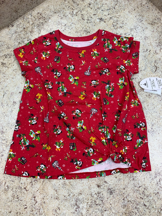 Mickey Mouse and Friends Knotted Holiday T-Shirt for Girls – Walt Disney World