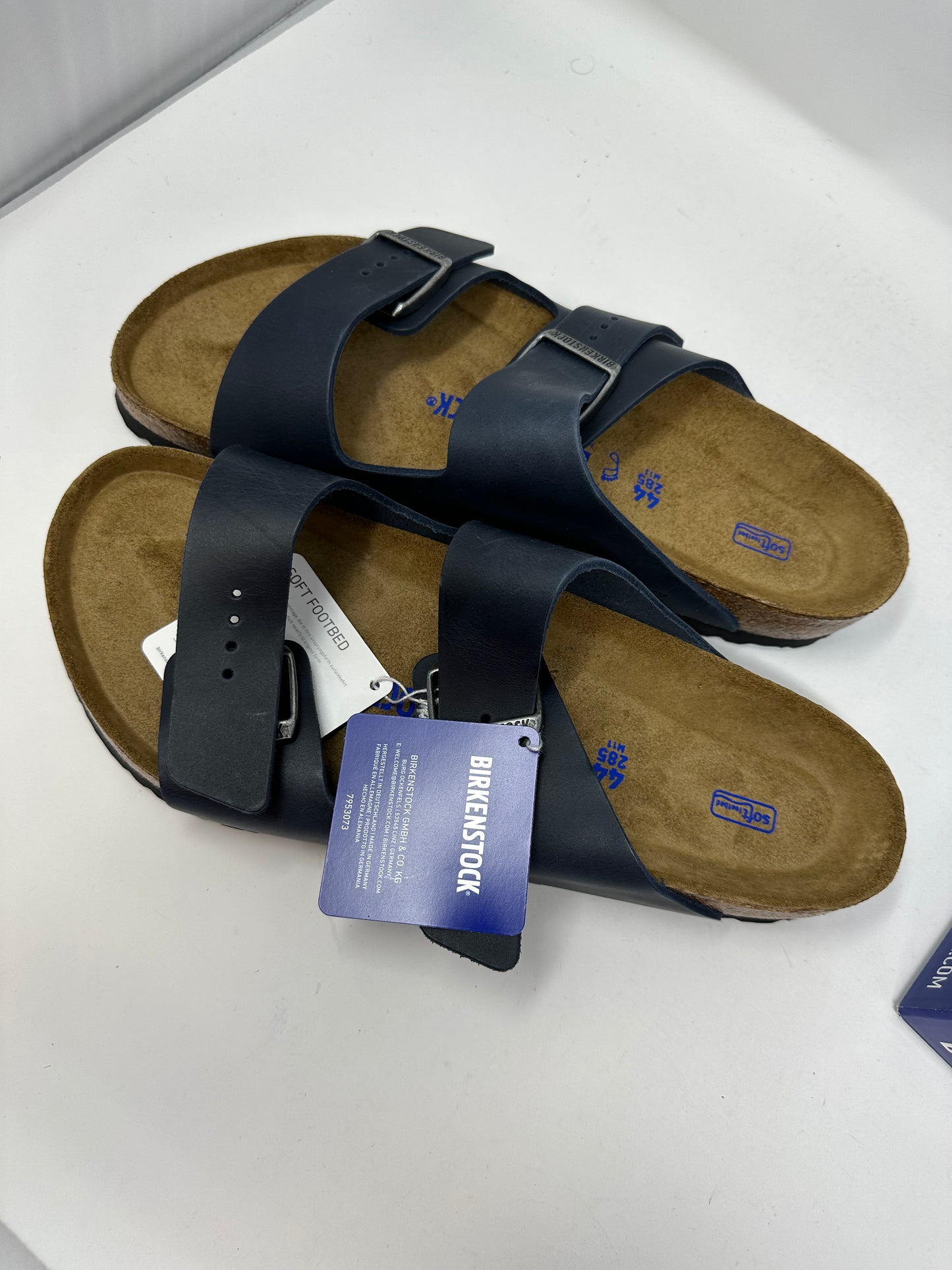 Birkenstock Arizona Sandals Size 44 Blue