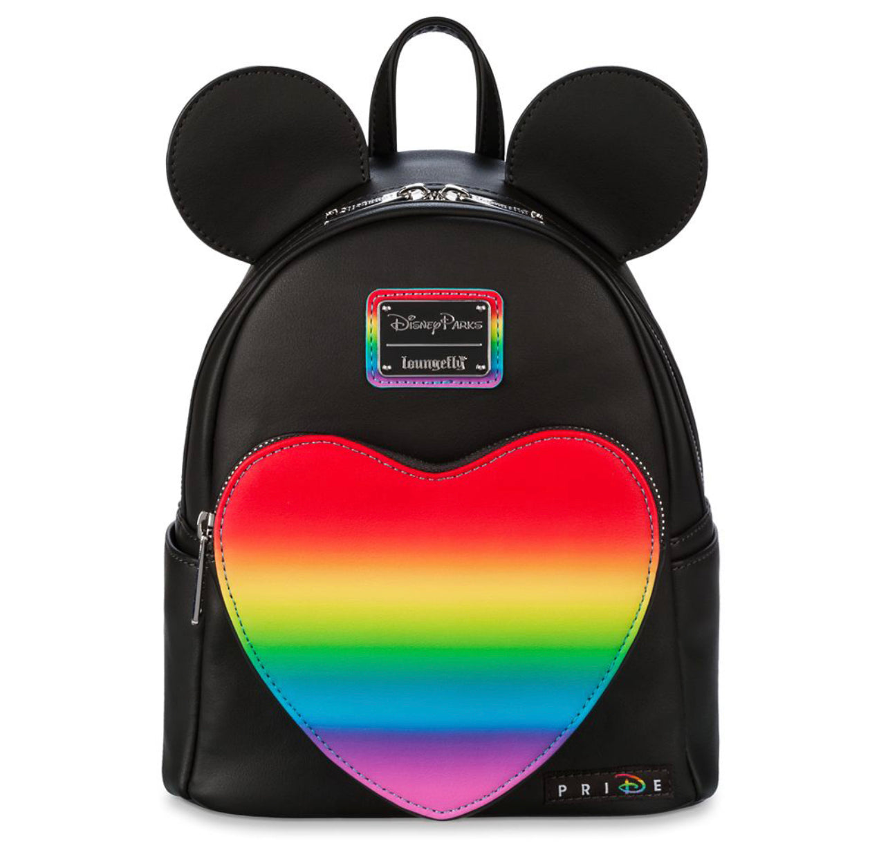 Disney Mickey Rainbow Heart Pride Loungefly Backpack 2022