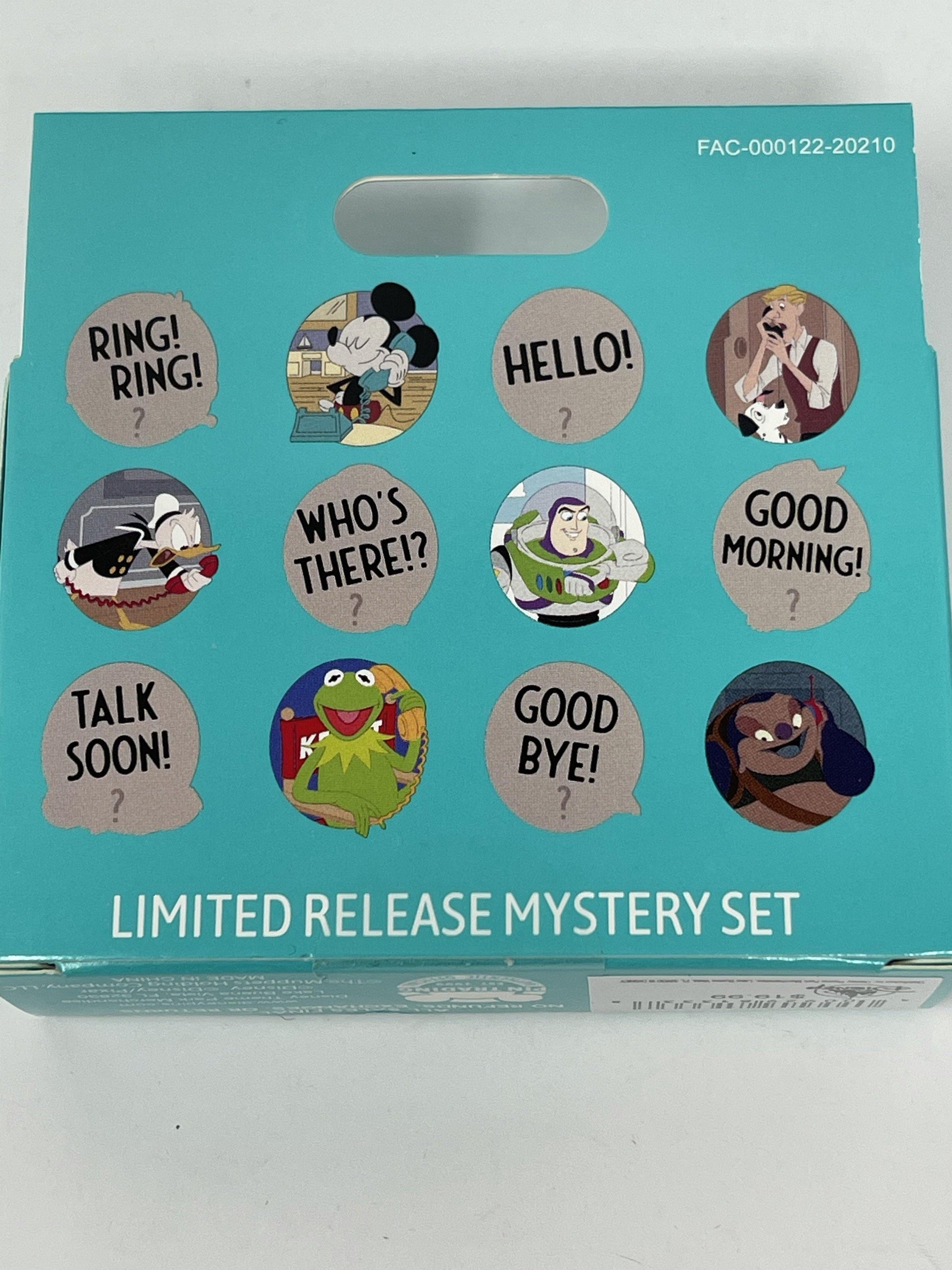 Disney Switchboard Collection Reveal and Mystery Pin Set-Donald, Mickey, Jumba, Buzz, Kermit, Or Roger - World of Treasures