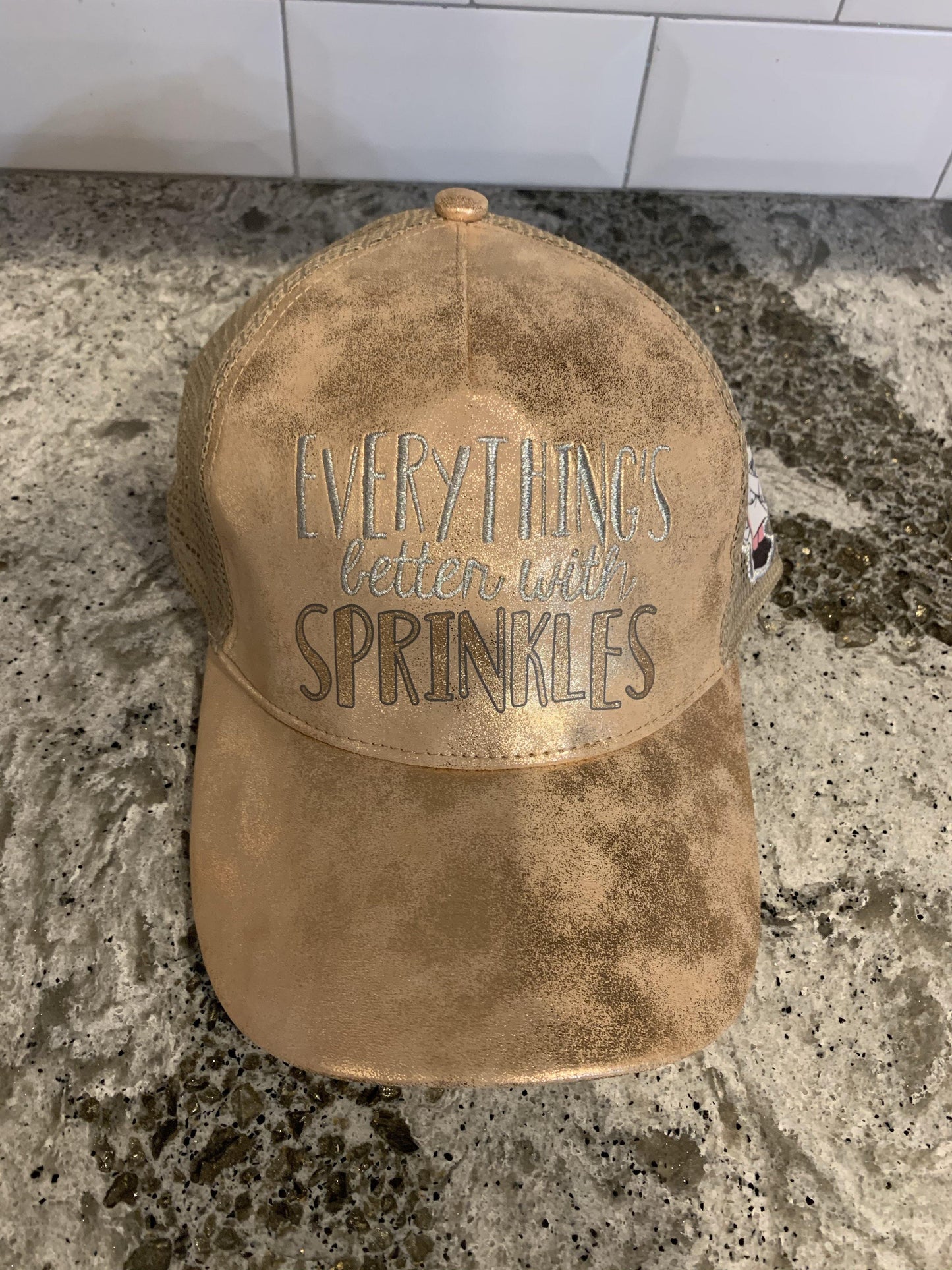 Disney 2019 Epcot Food and Wine Festival Everything’s Better with Sprinkles Minnie Baseball Hat - World of Treasures