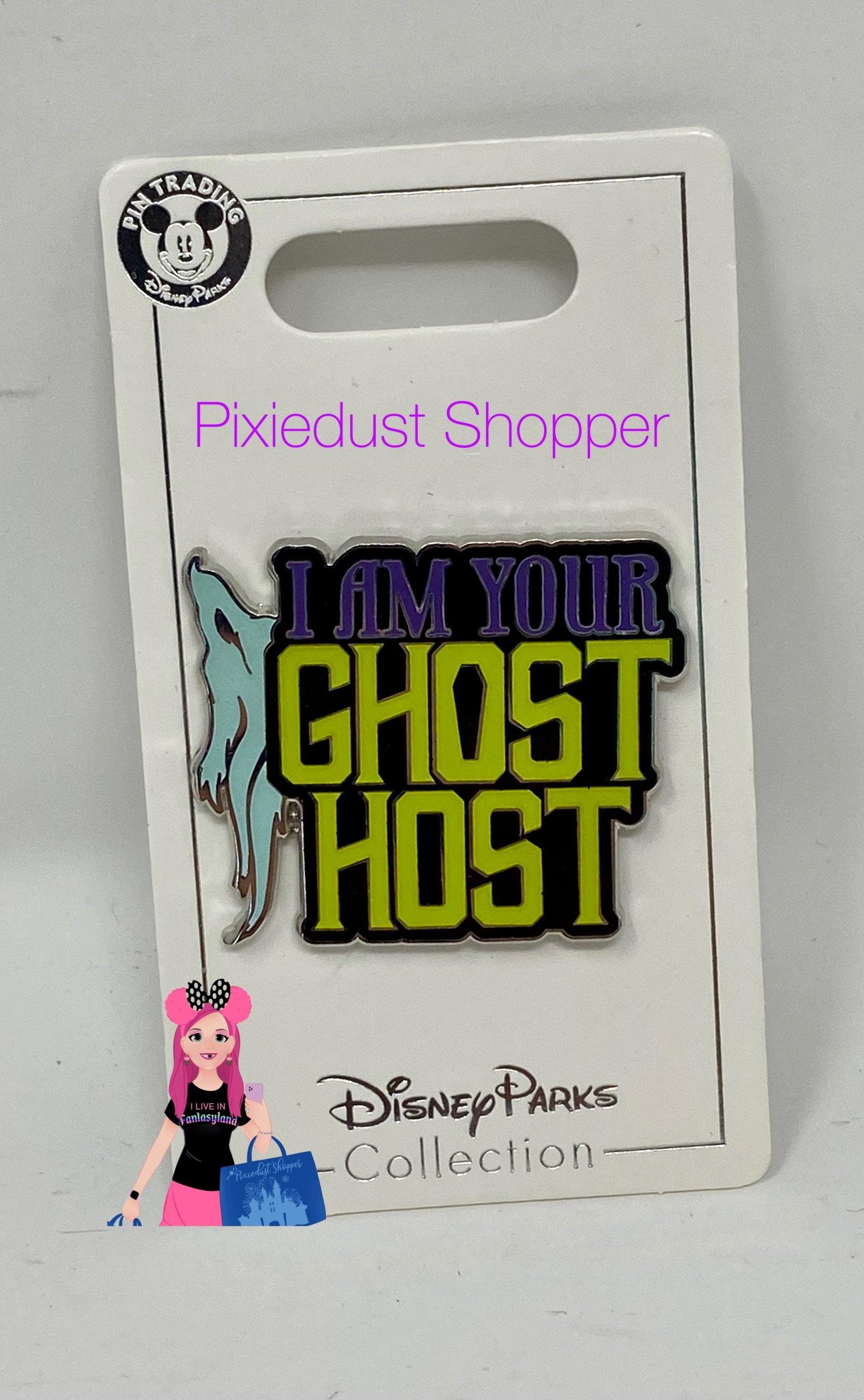 Disney Haunted Mansion “I Am Your Ghost Host" Disney Pin - World of Treasures