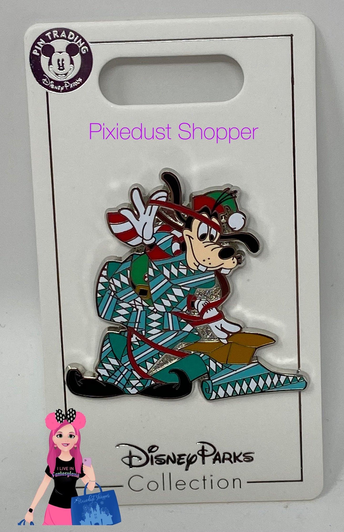 Disney Goofy 2020 Holiday Pin - World of Treasures