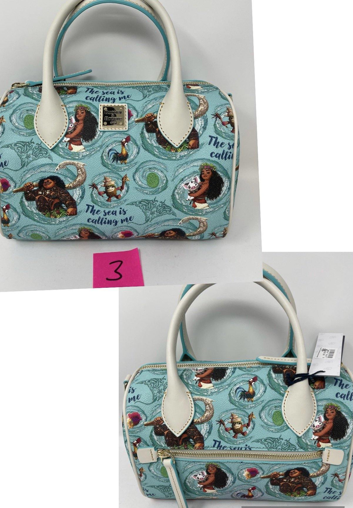 Disney Dooney & Bourke Moana Satchel Crossbody Purse - World of Treasures