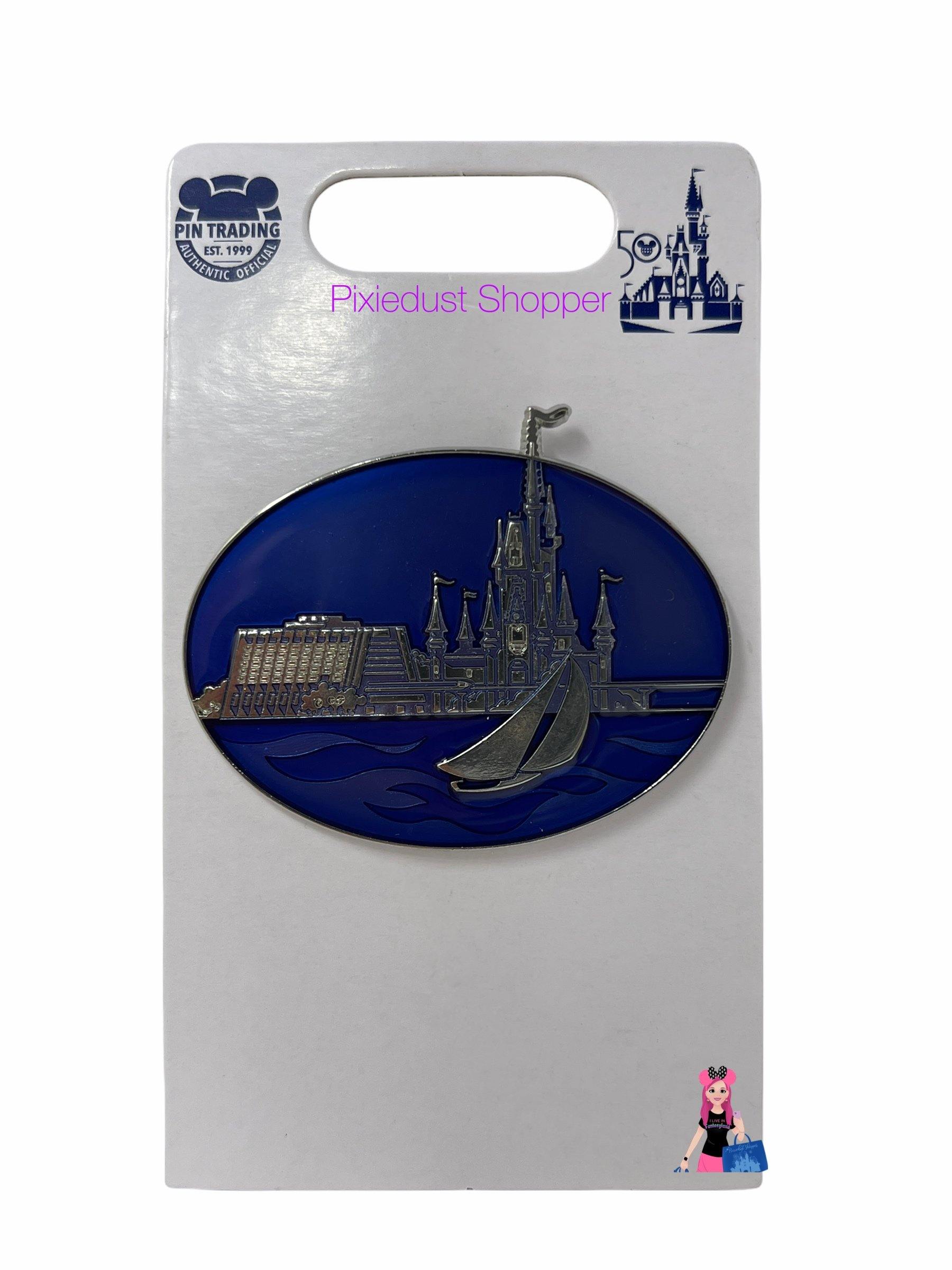 Walt Disney World 50th Anniversary Vault Collection Bay Lake View Pin - World of Treasures