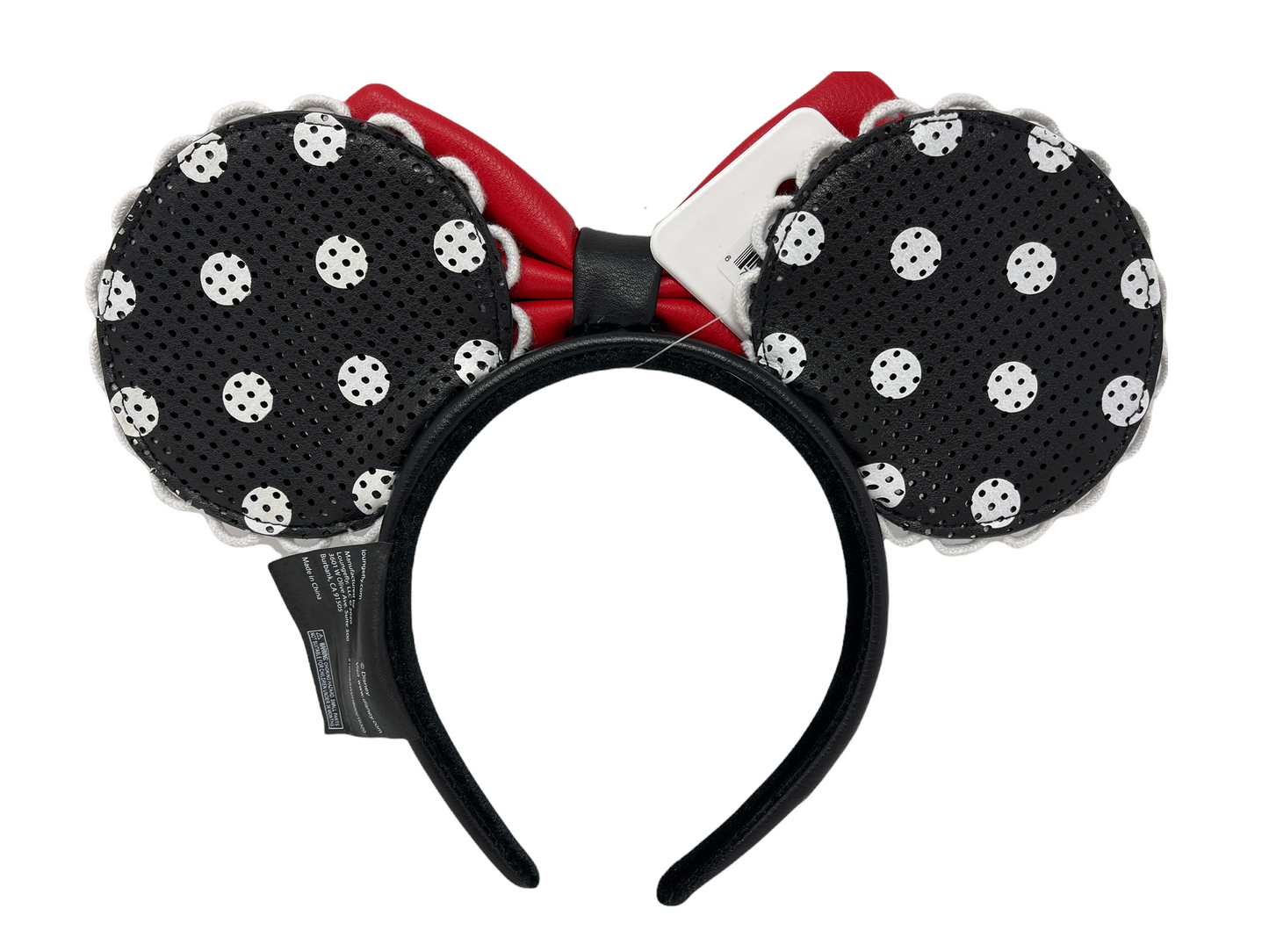 Polka Dot Pin Trader Minnie Ear Headband by Disney x Loungefly