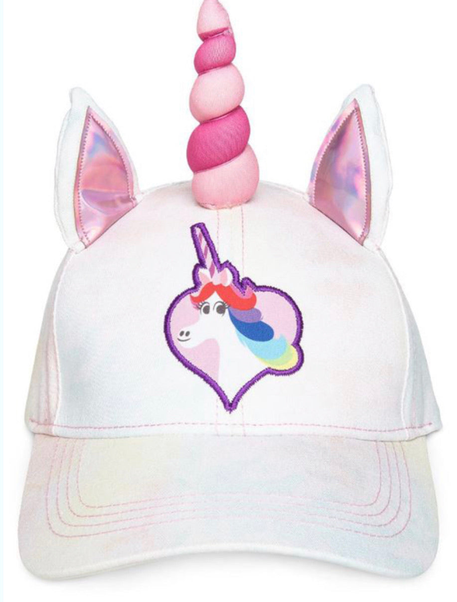 Disney Inside Out Famous Rainbow Unicorn Tie dye Adult Baseball Hat