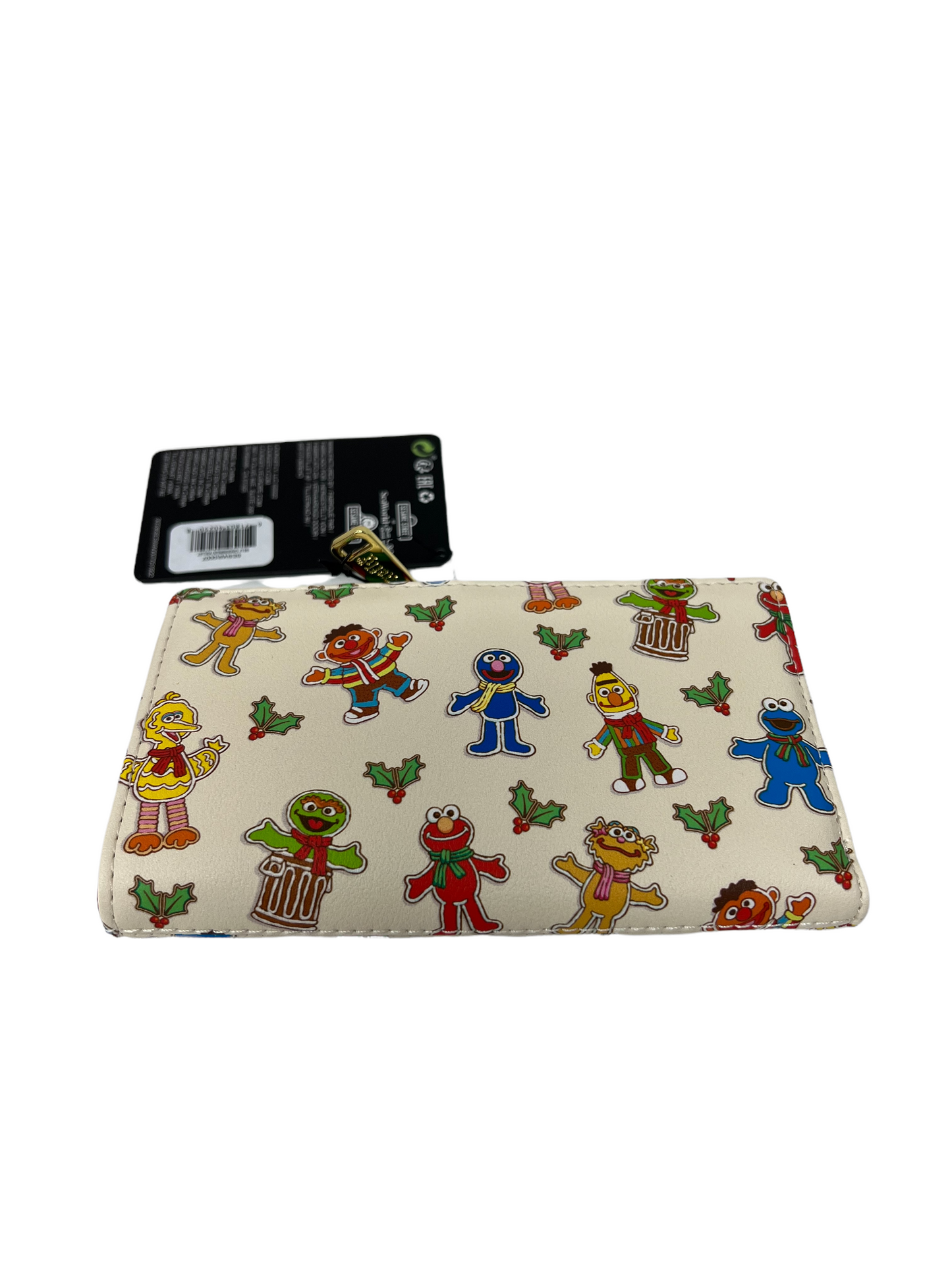 Sesame Street Gingerbread Christmas Loungefly Wallet SeaWorld