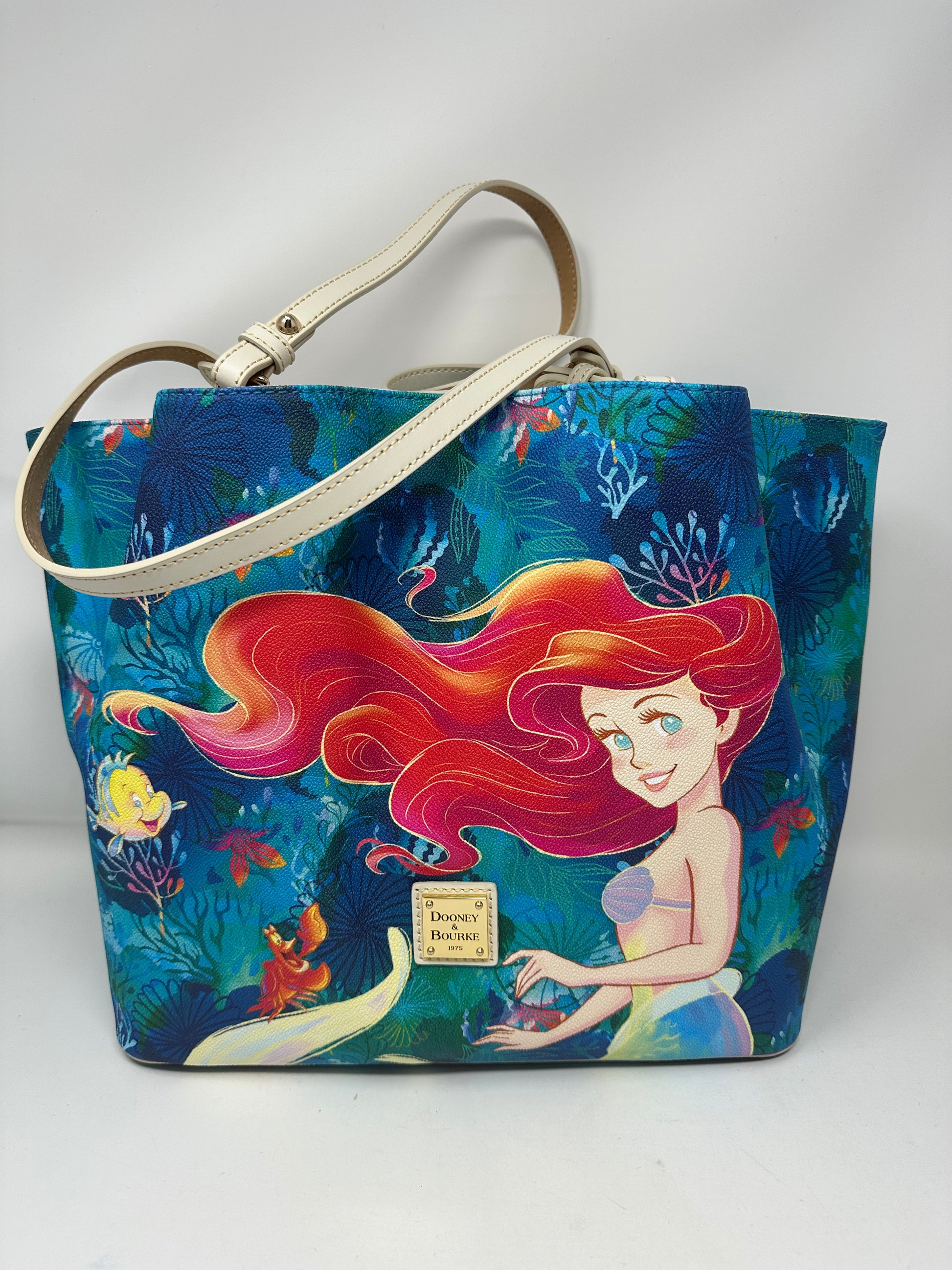 Disney Little Mermaid Ariel Dooney Bourke Tote Bag Purse – World