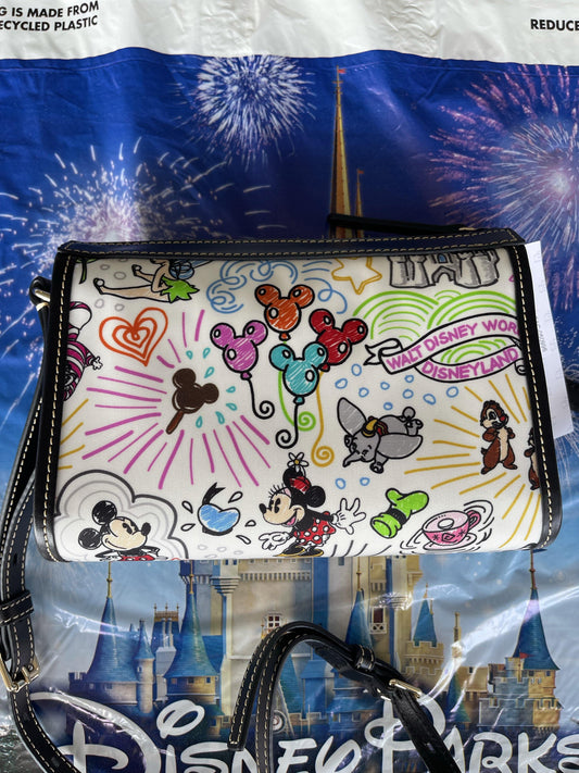 Disney Sketch Nylon Crossbody Bag by Dooney & Bourke - World of Treasures