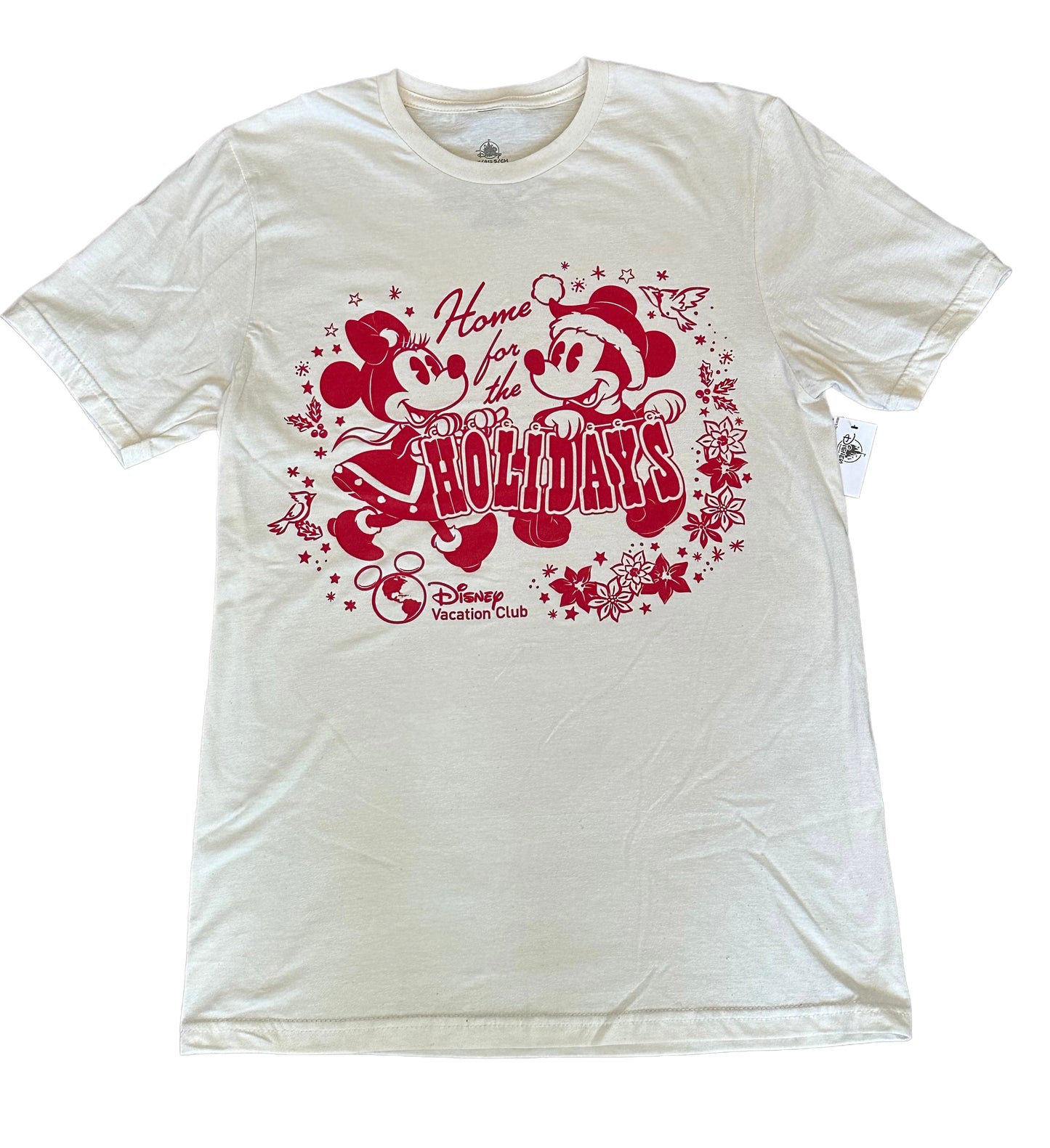 Disney Vacation Club Home for the Holidays Mickey Minnie Shirt