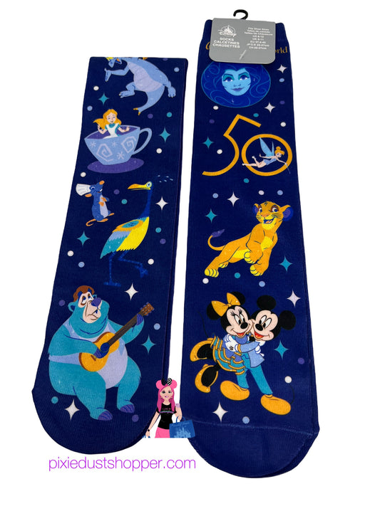 Walt Disney World 50th Anniversary Socks