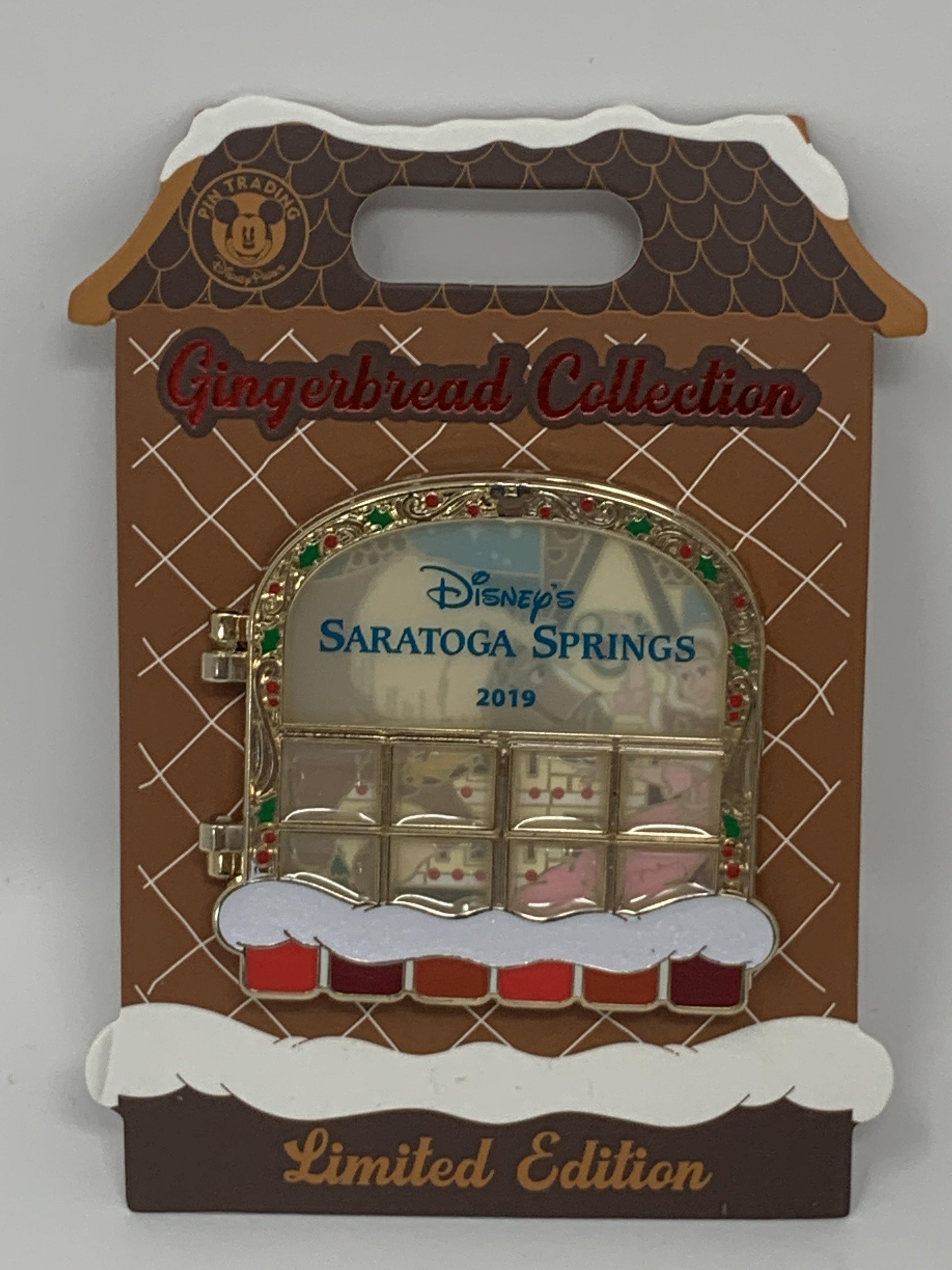 Disney Gingerbread House Pin - 2019 - World of Treasures