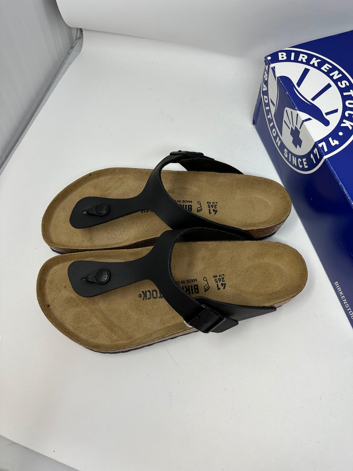 Birkenstock Gizeh Thong Sandal Size 41R Black