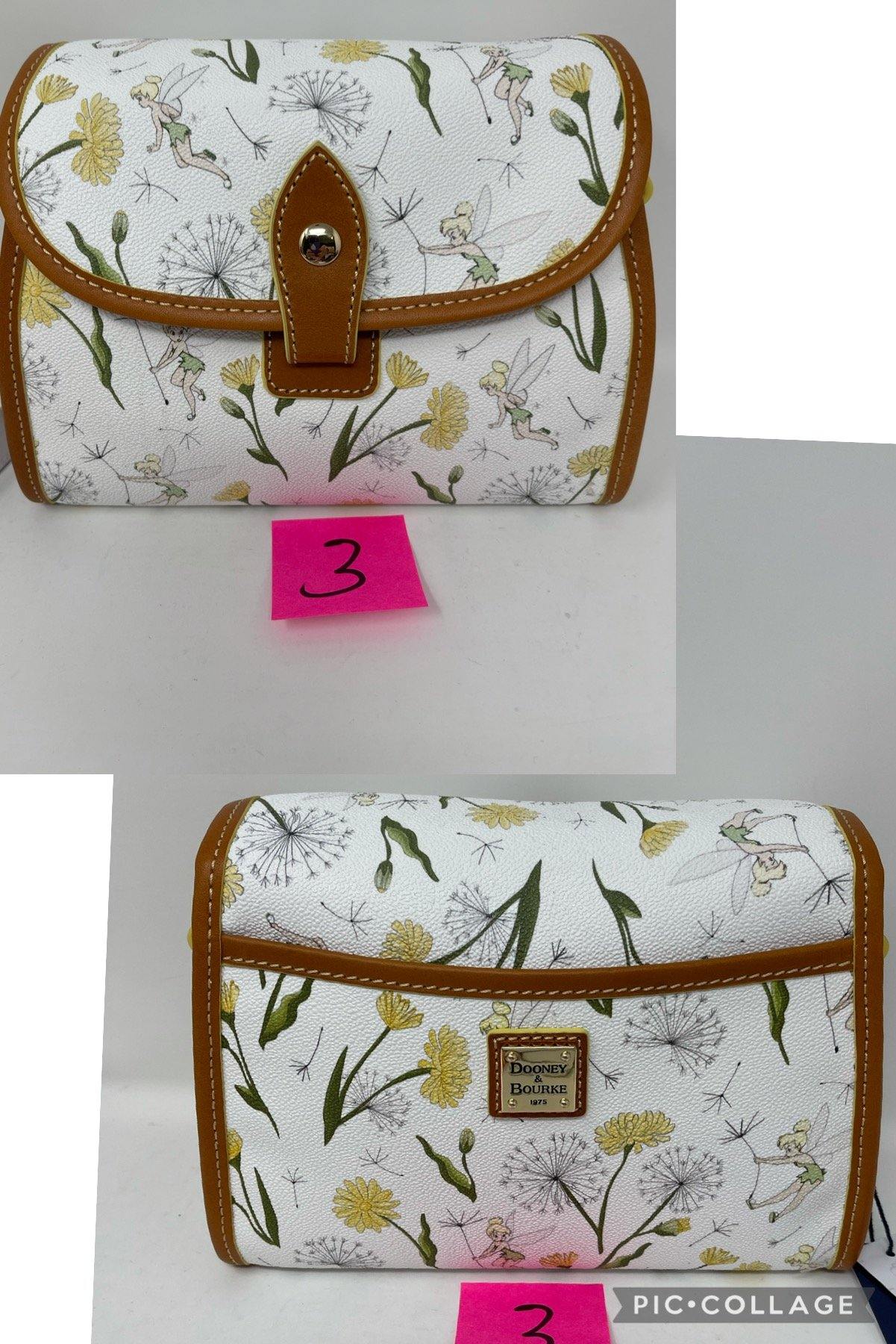 Disney Dooney & Bourke Tinker Bell Crossbody Purse - World of Treasures