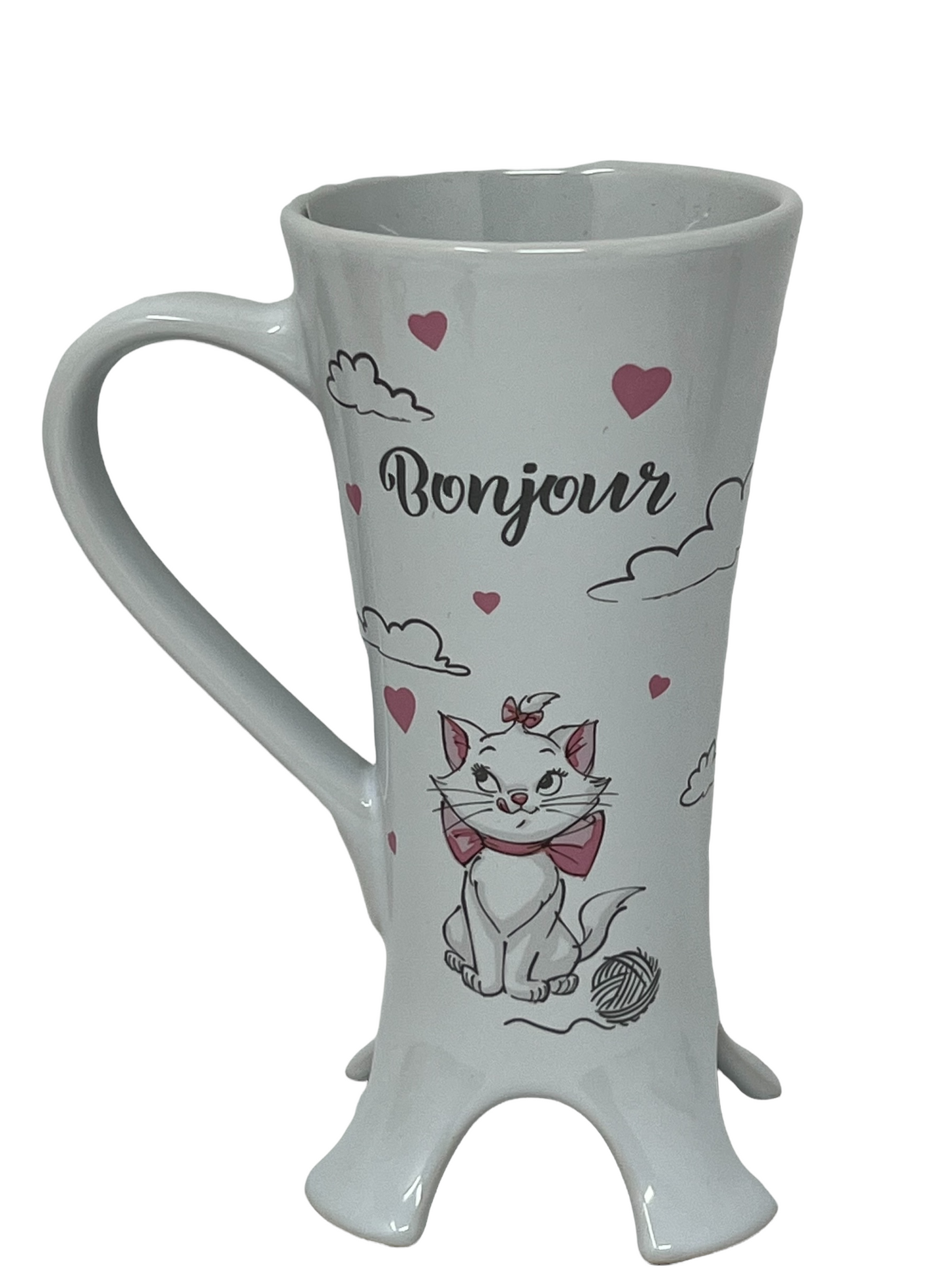 Disney Marie Bonjour Eiffel Tower Mug