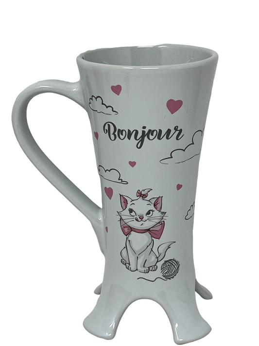 Disney Marie Bonjour Eiffel Tower Mug