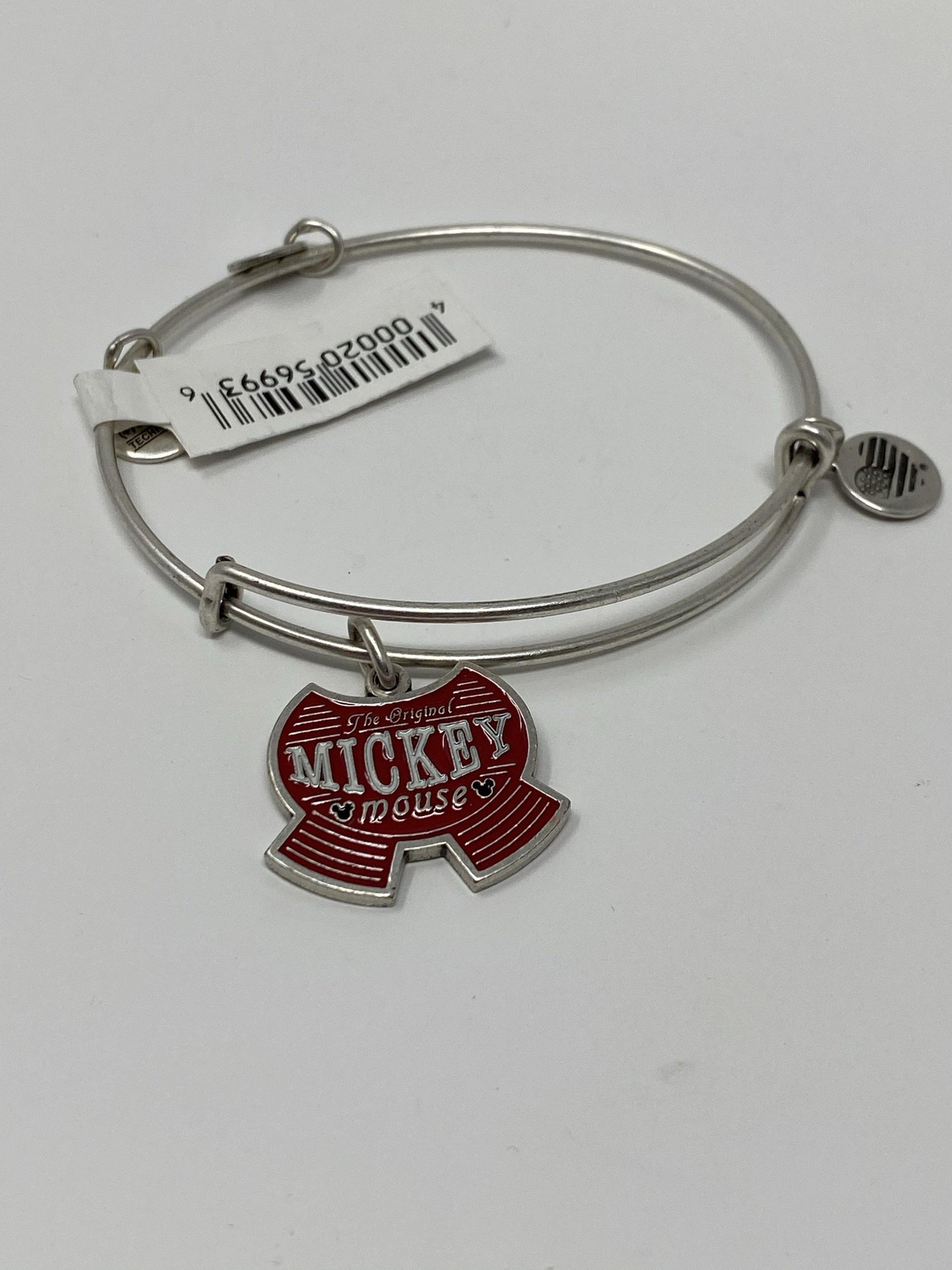 Disney The Original Mickey Mouse Pants Silver Alex and Ani Bracelet - World of Treasures