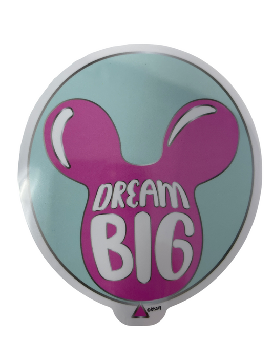 Disney “Dream Big” Mickey Balloon Sticker