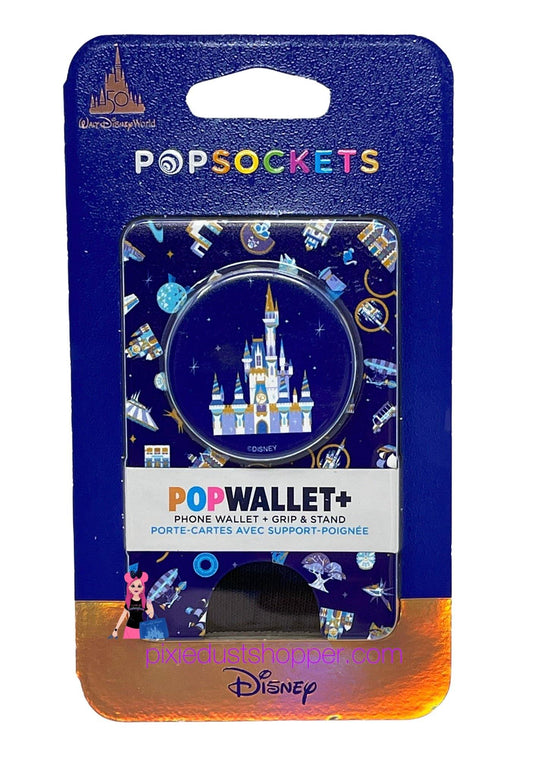 Walt Disney World 50th Anniversary Popsockets Popwallet+ - World of Treasures