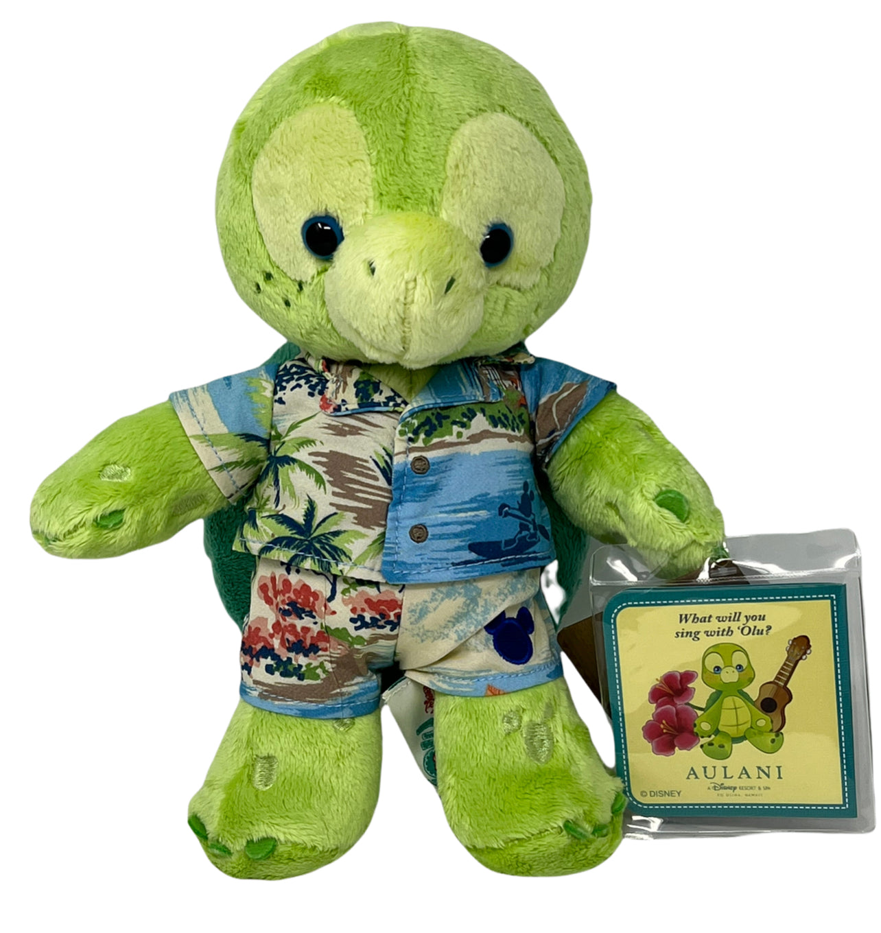 Disney Aulani Olu Mel Stuffed Turtle Plush