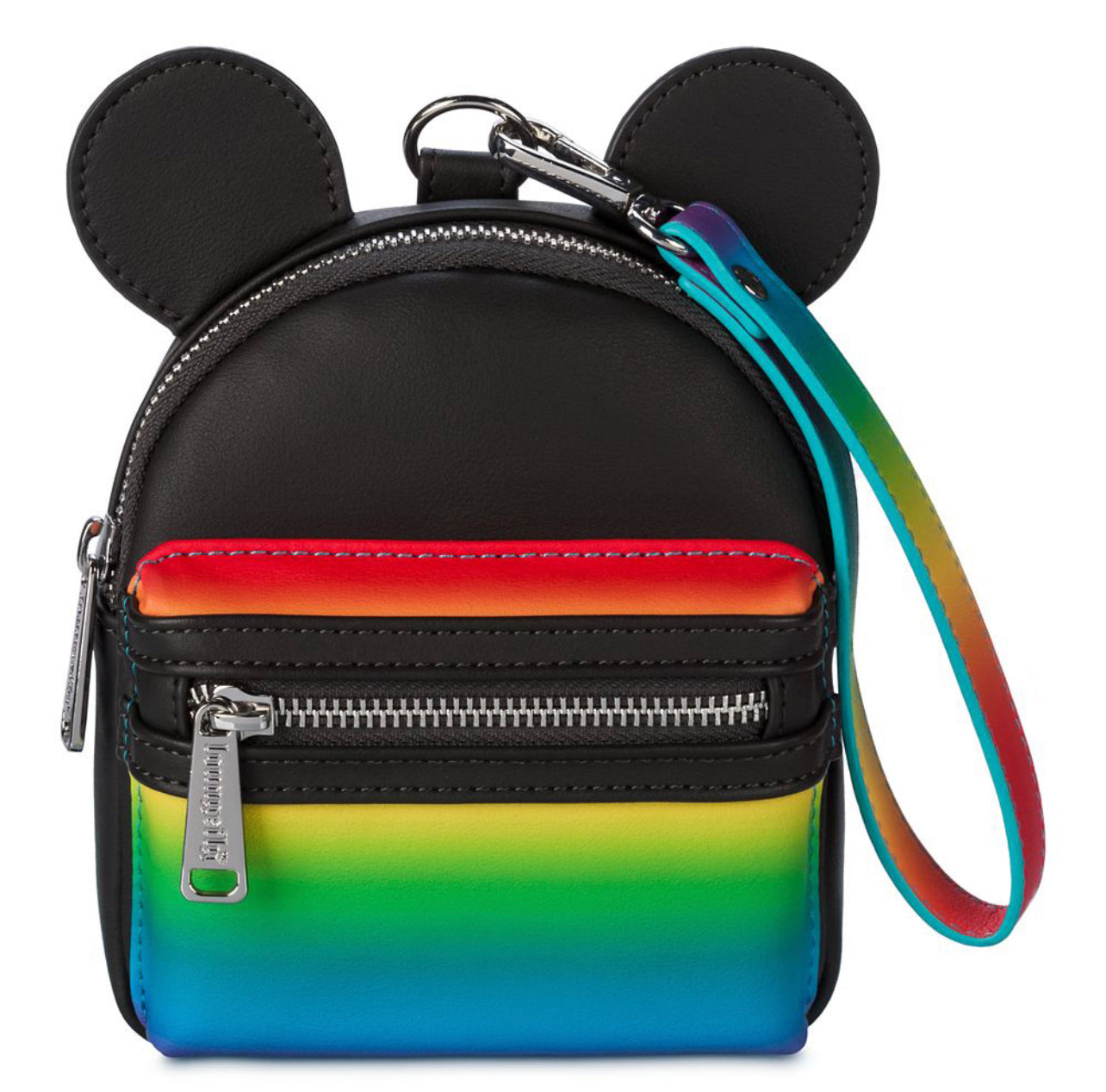 Disney Mickey Rainbow Pride Loungefly Wristlet 2022