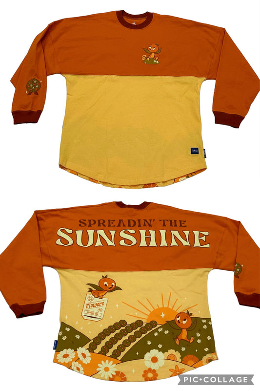 Disney Epcot Flower & Garden 2023 Orange Bird Spirit Jersey