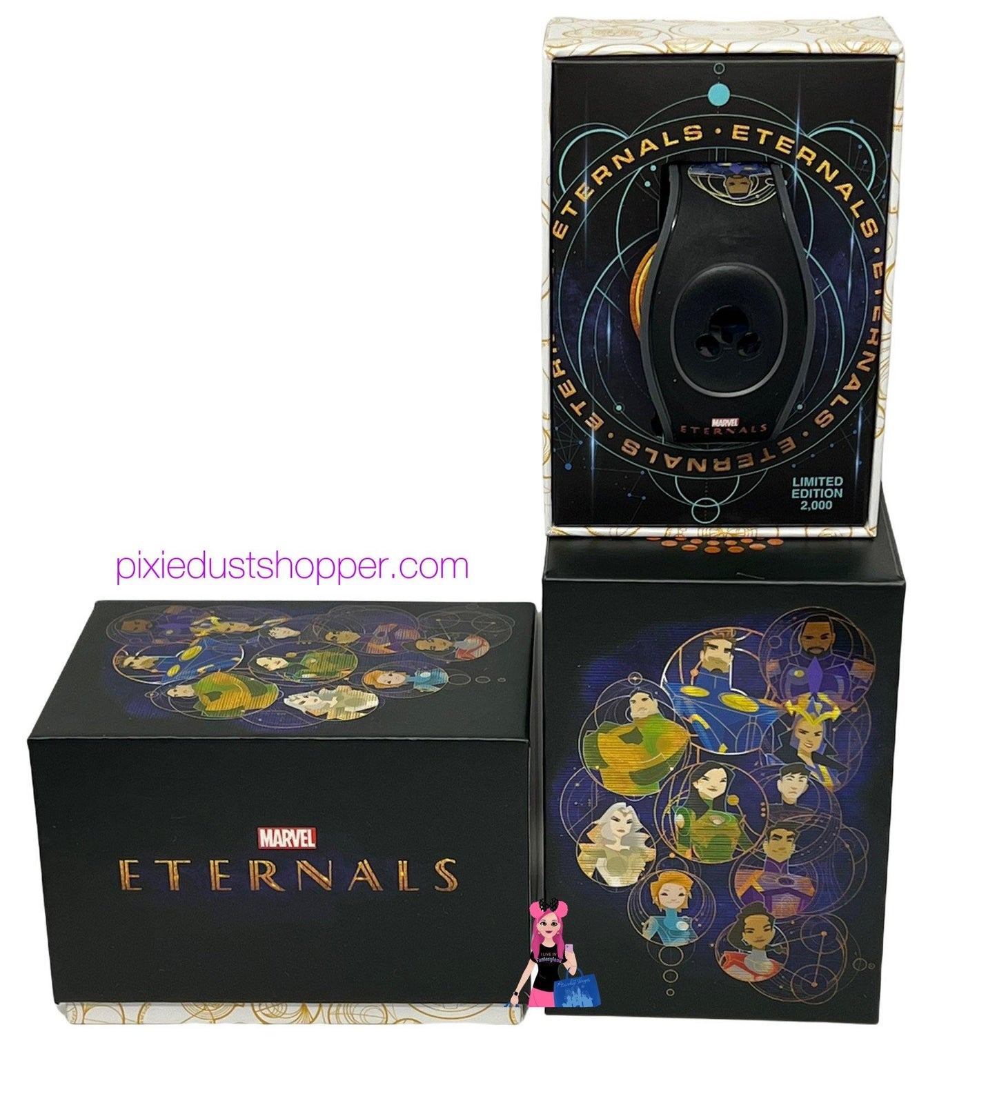 Disney Marvel Studio Eternals Magicband-Limited Edition 2000 - World of Treasures