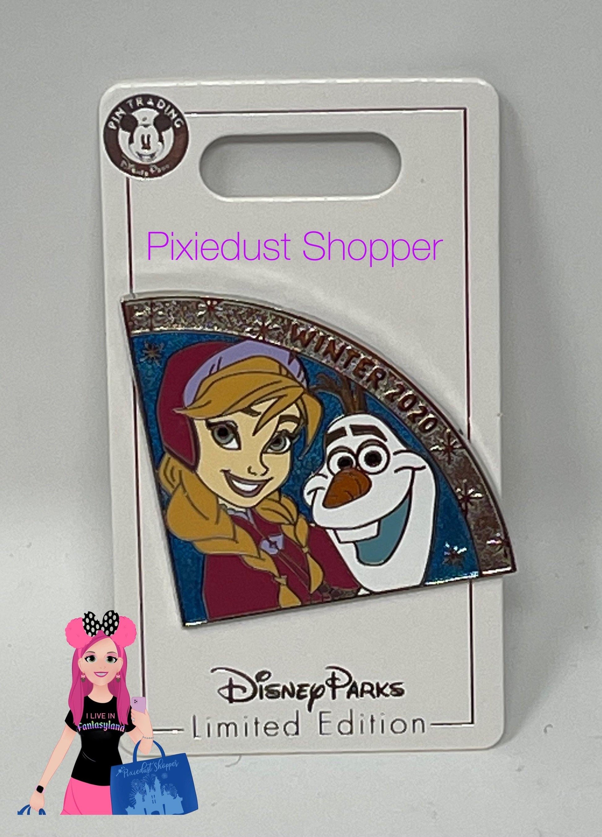 Disney Quarterly Series Winter 2020 Anna & Olaf Pin Limited Edition - World of Treasures