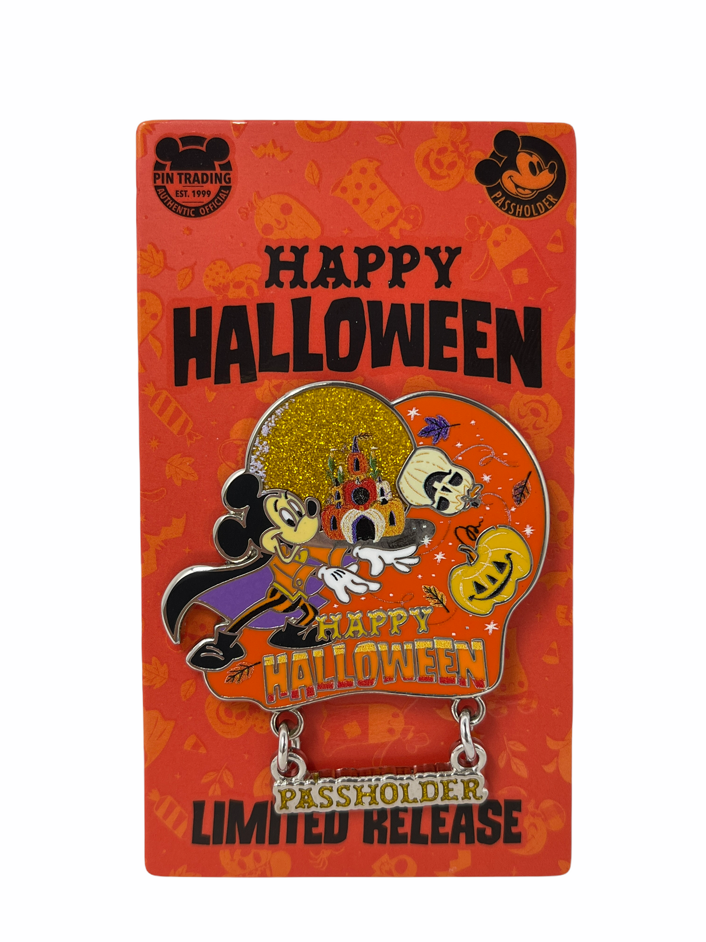 Disney Parks Annual Passholder Exclusive Halloween 2021 Limited Release Pin