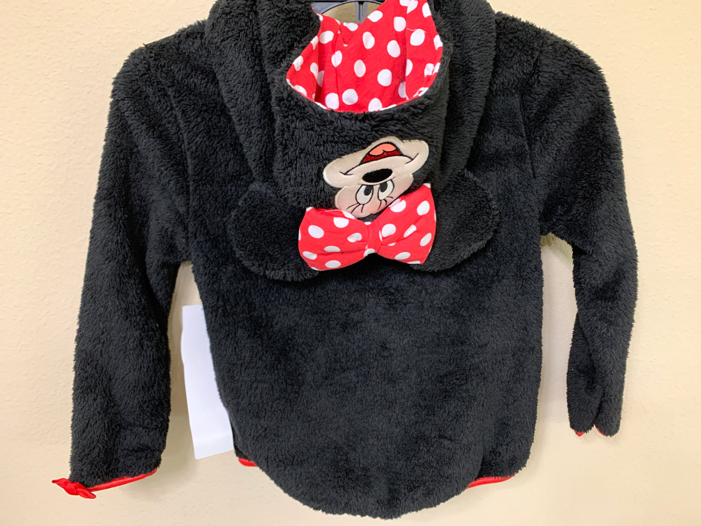 Disney Minnie Mouse Kids Fuzzy Sweatshirt