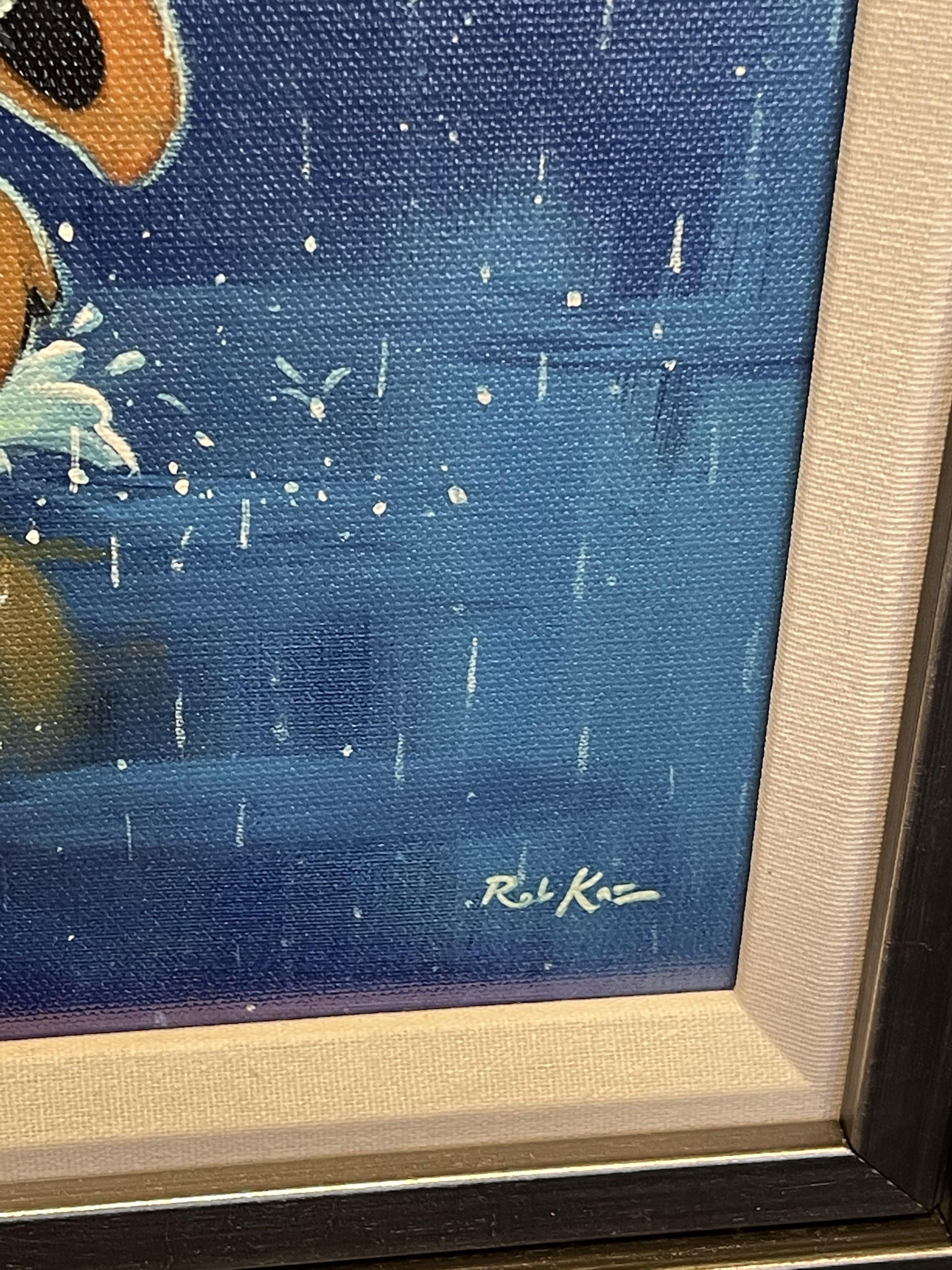 Disney “Rainy Day Fun” SIGNED Rob Kaz 1/295 Limited Edition