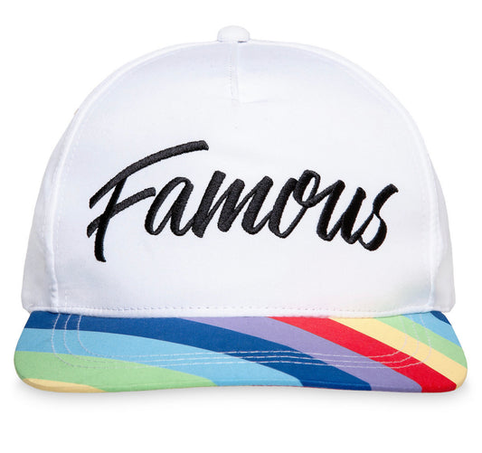 Disney Famous Rainbow Unicorn Adult Baseball Hat