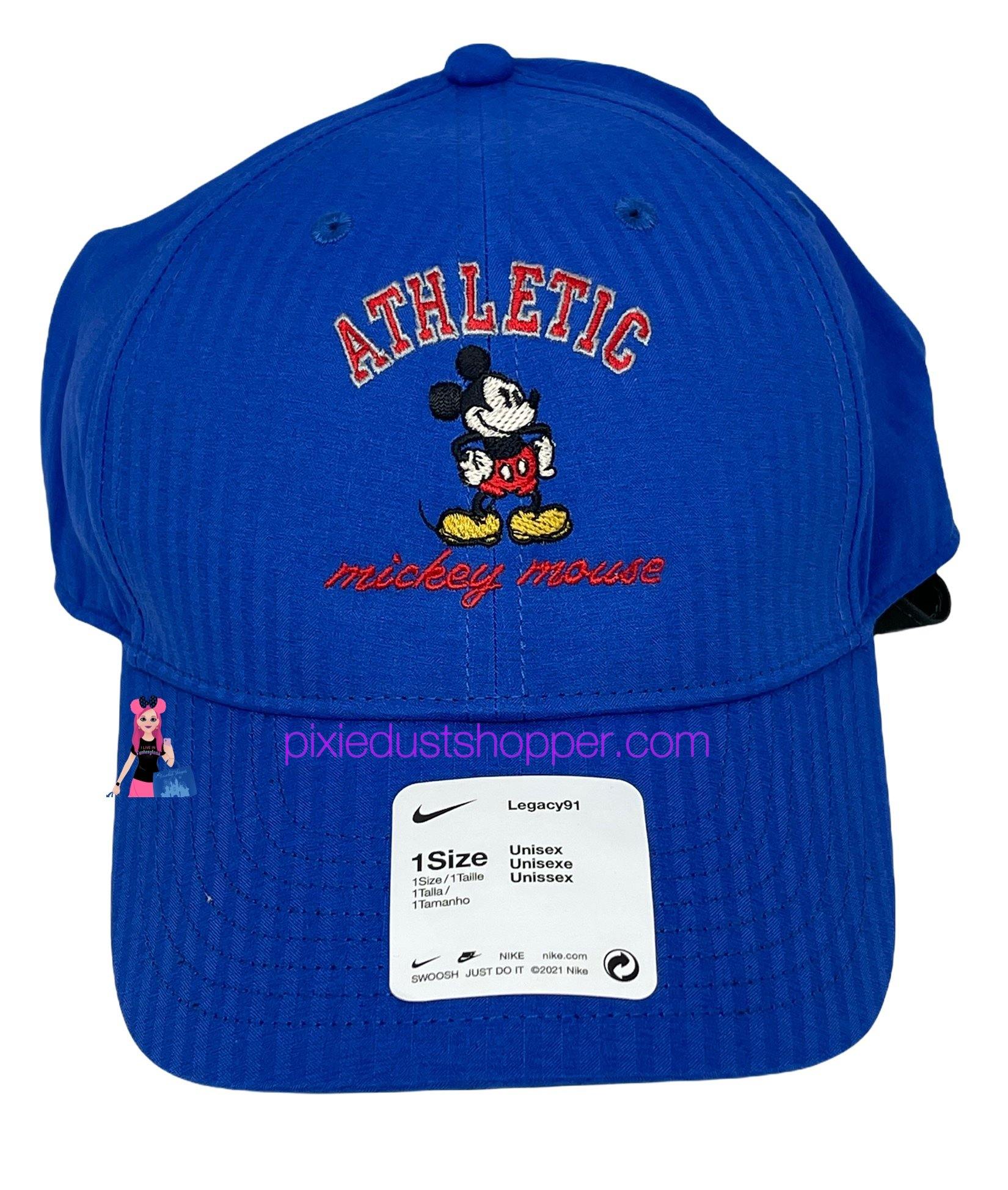 Disney Mickey Nike Baseball Cap for Adults – Blue - World of Treasures